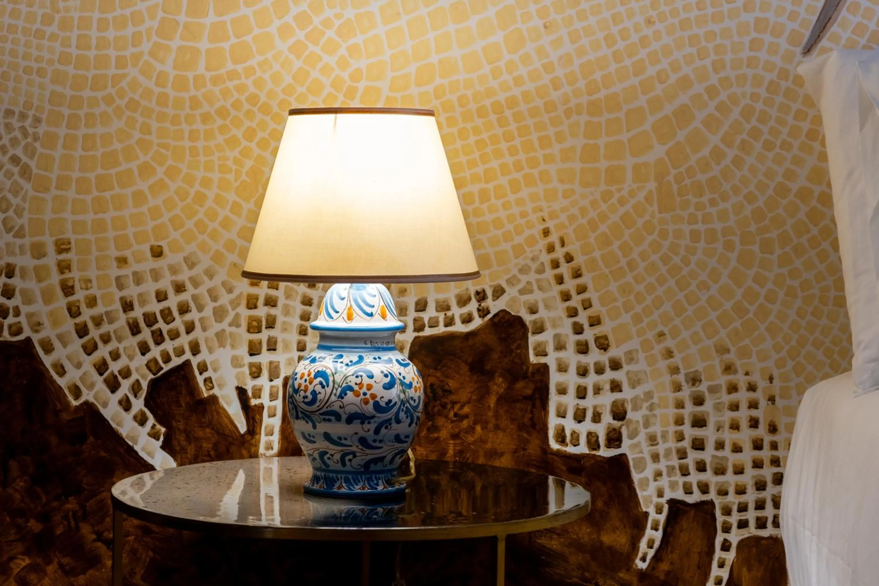 Living room in Villa Vittoria Hotel