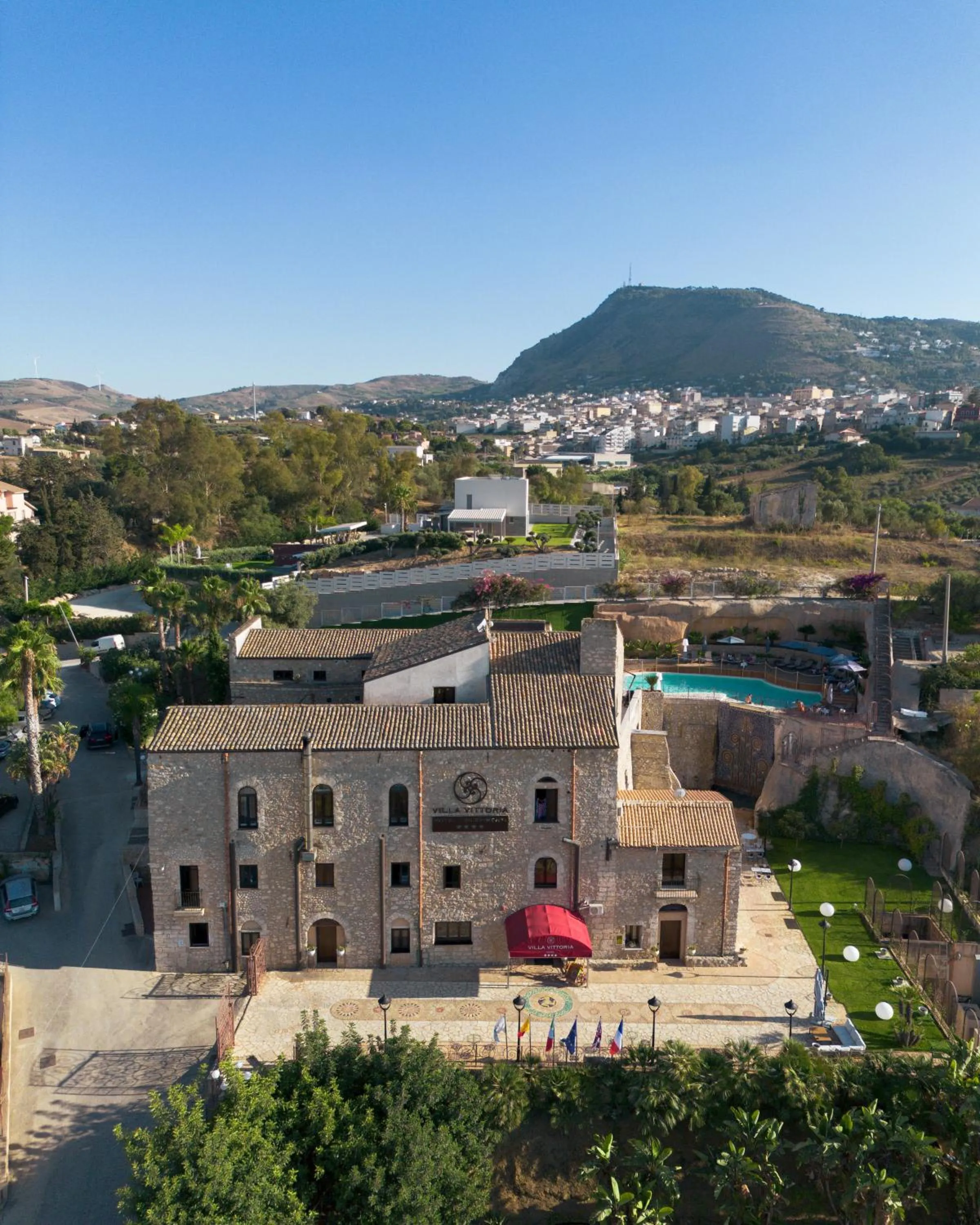 Bird's eye view in Villa Vittoria Hotel