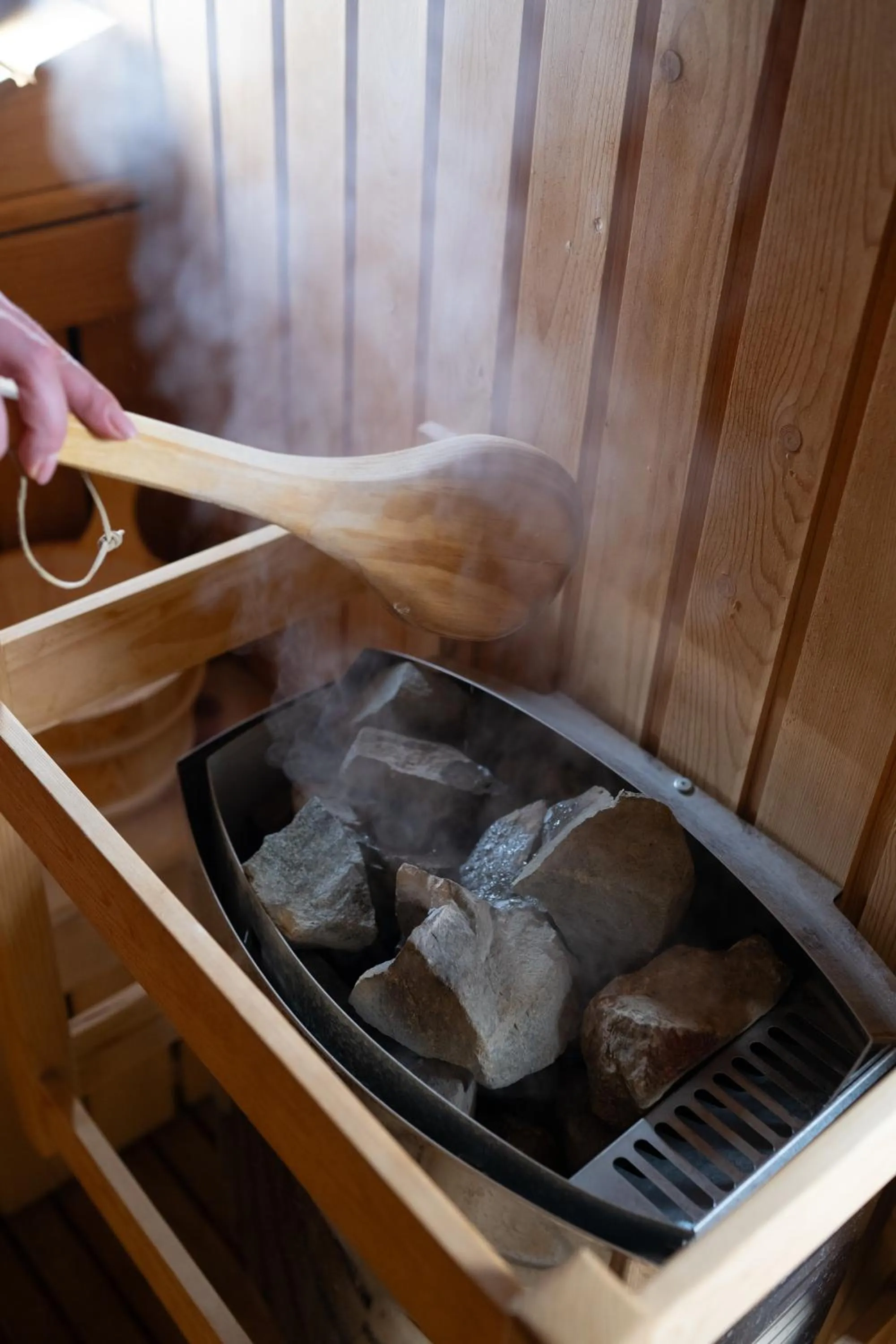 Sauna in Resort Bali Spa