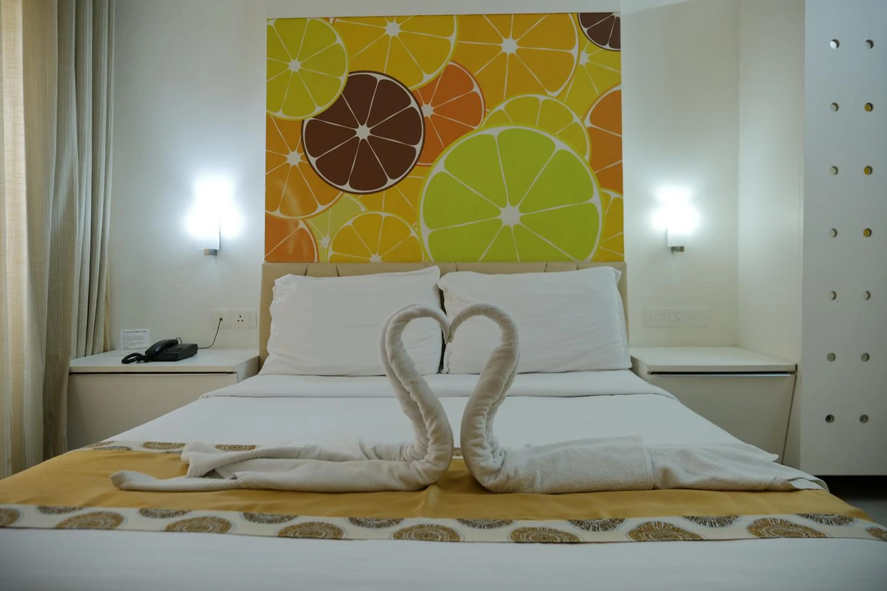 Bed in Millennium Continental