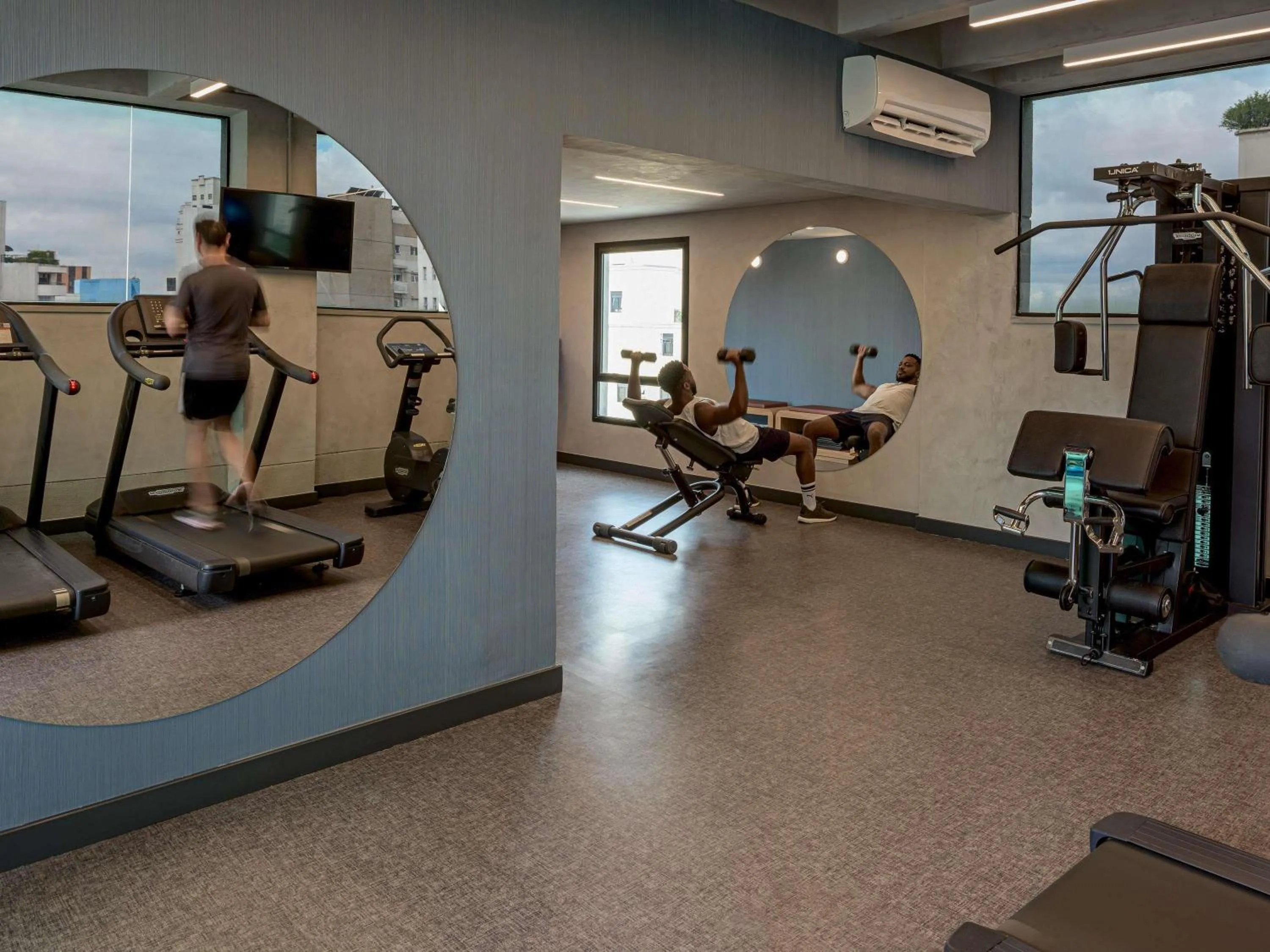 Fitness centre/facilities in Novotel SP Jardins