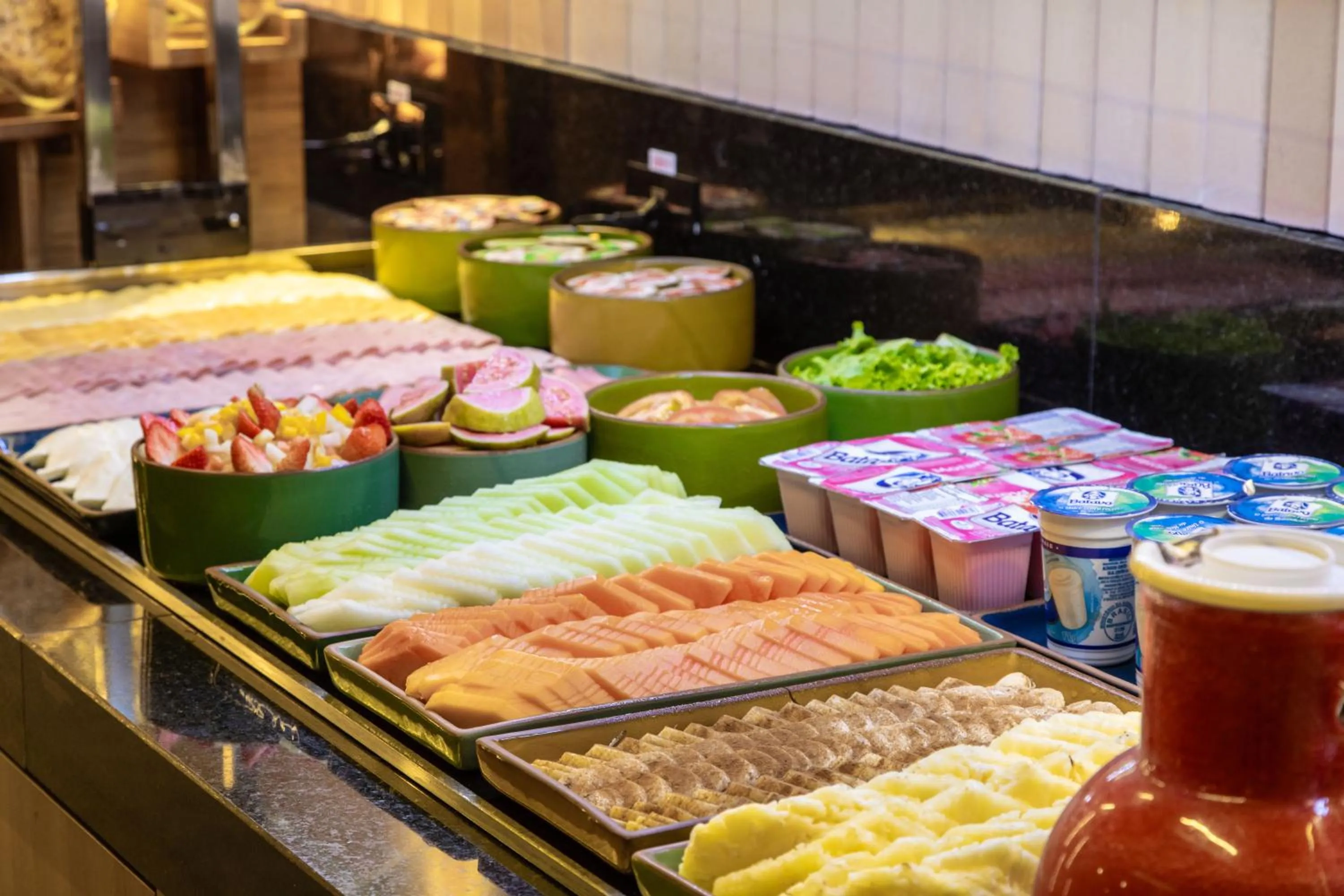 Food and drinks in Slim Curitiba Alto da XV