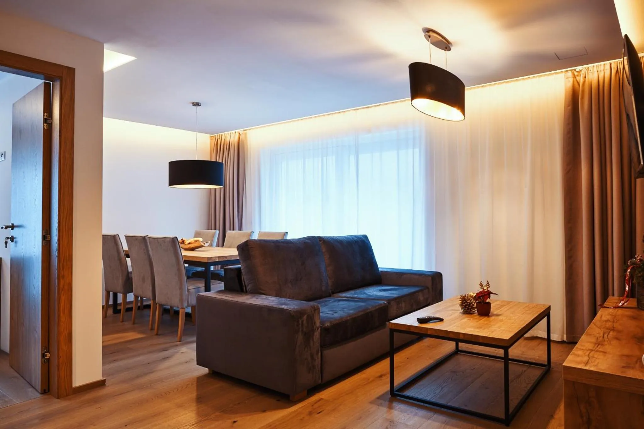 Living room in Ötztal Residenz