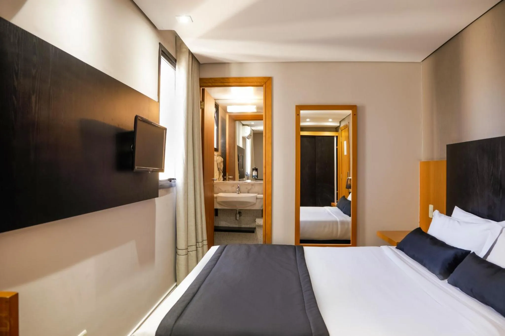 Bed in Slaviero Curitiba Batel