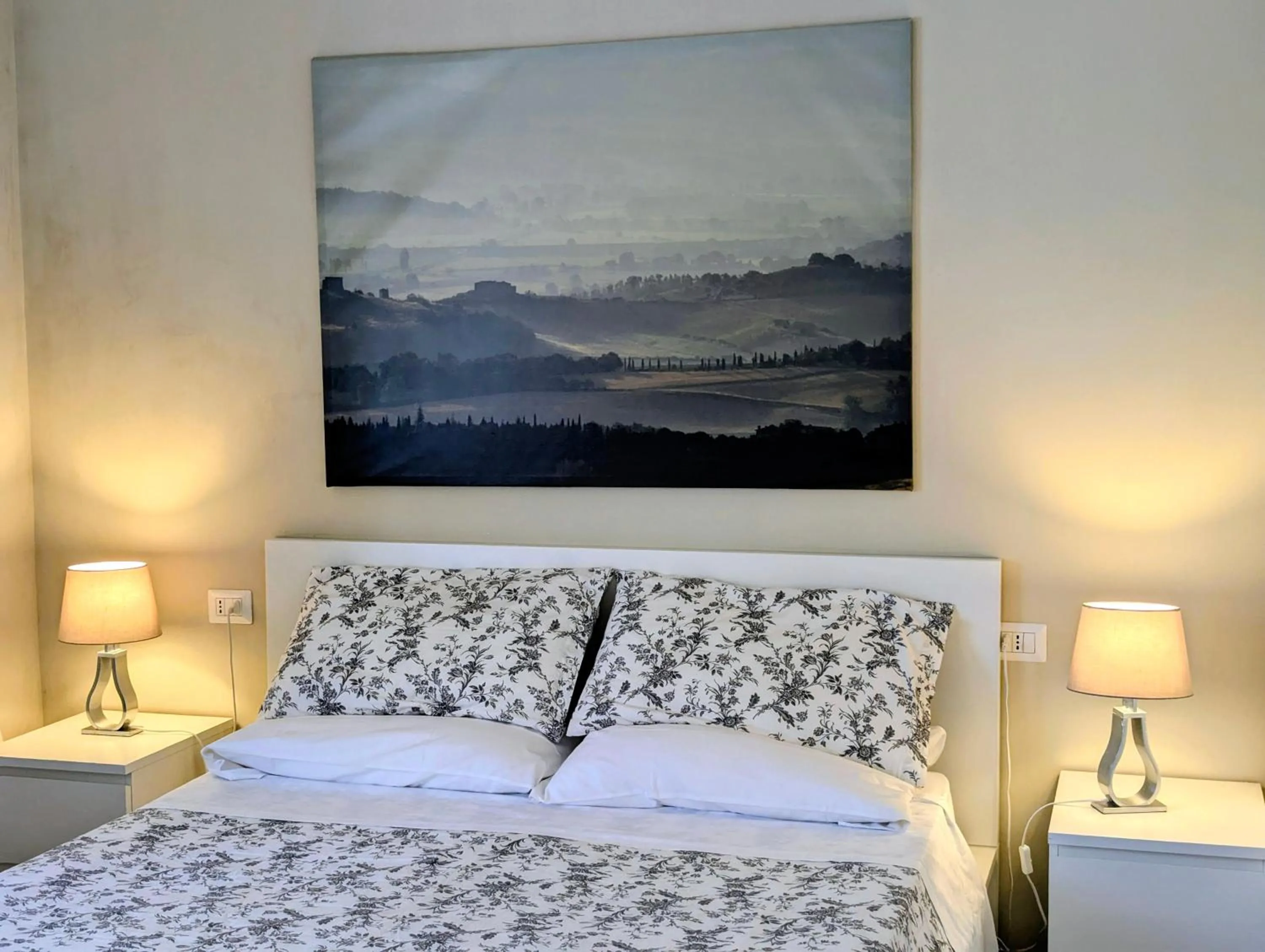 Bed in La Locanda Dell'Arte-Museo