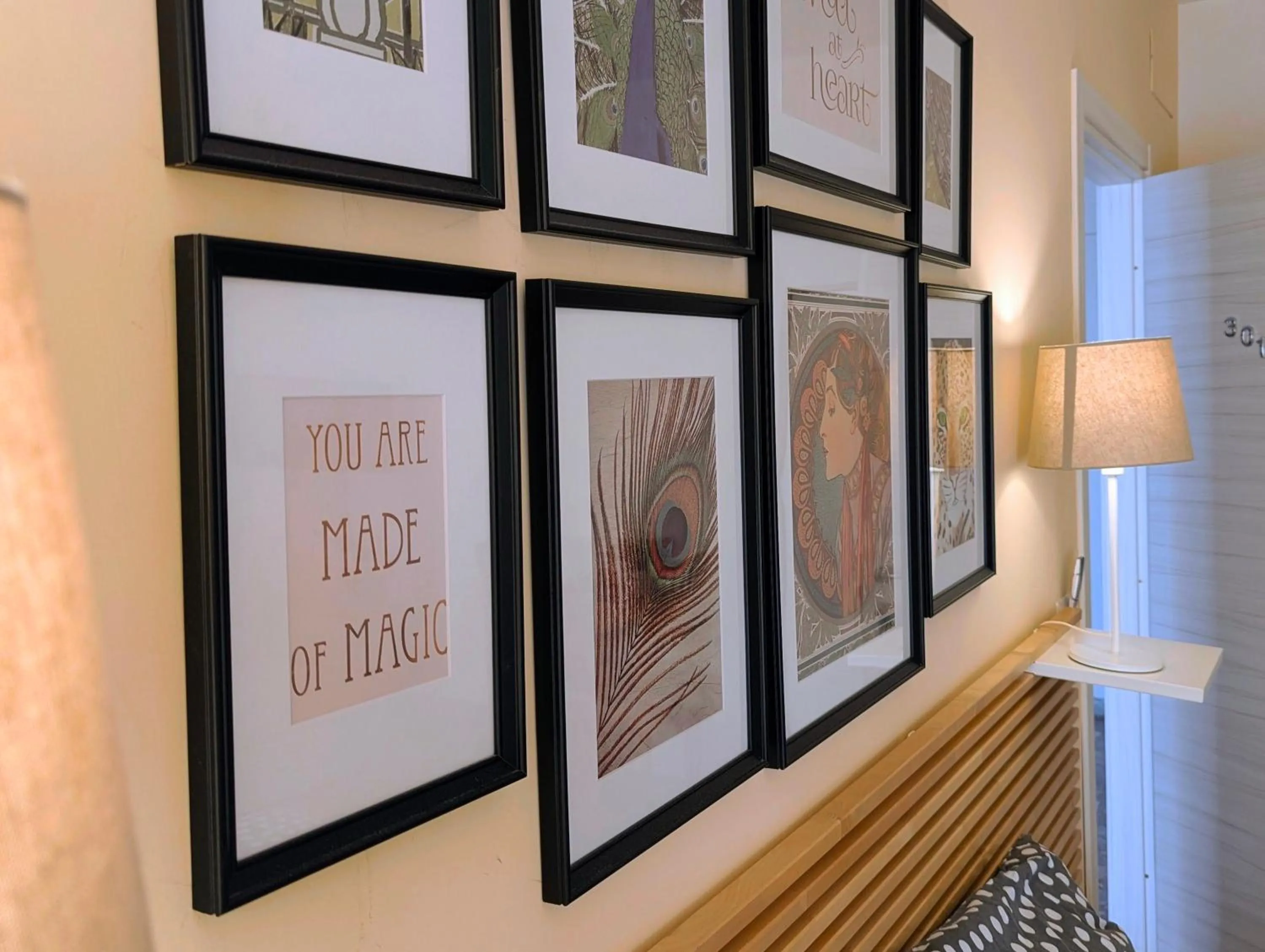 Decorative detail in La Locanda Dell'Arte-Museo