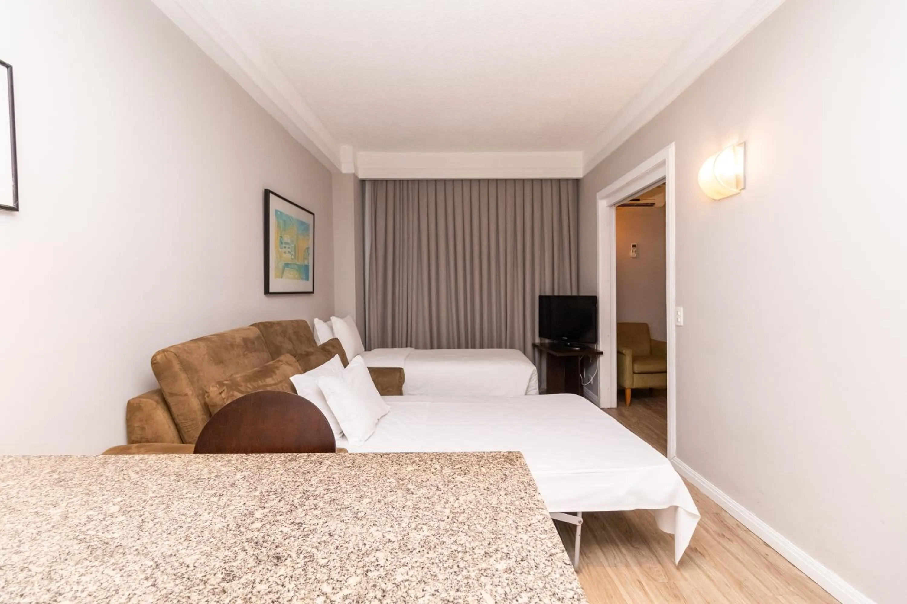 Bed in Slaviero Curitiba Shopping