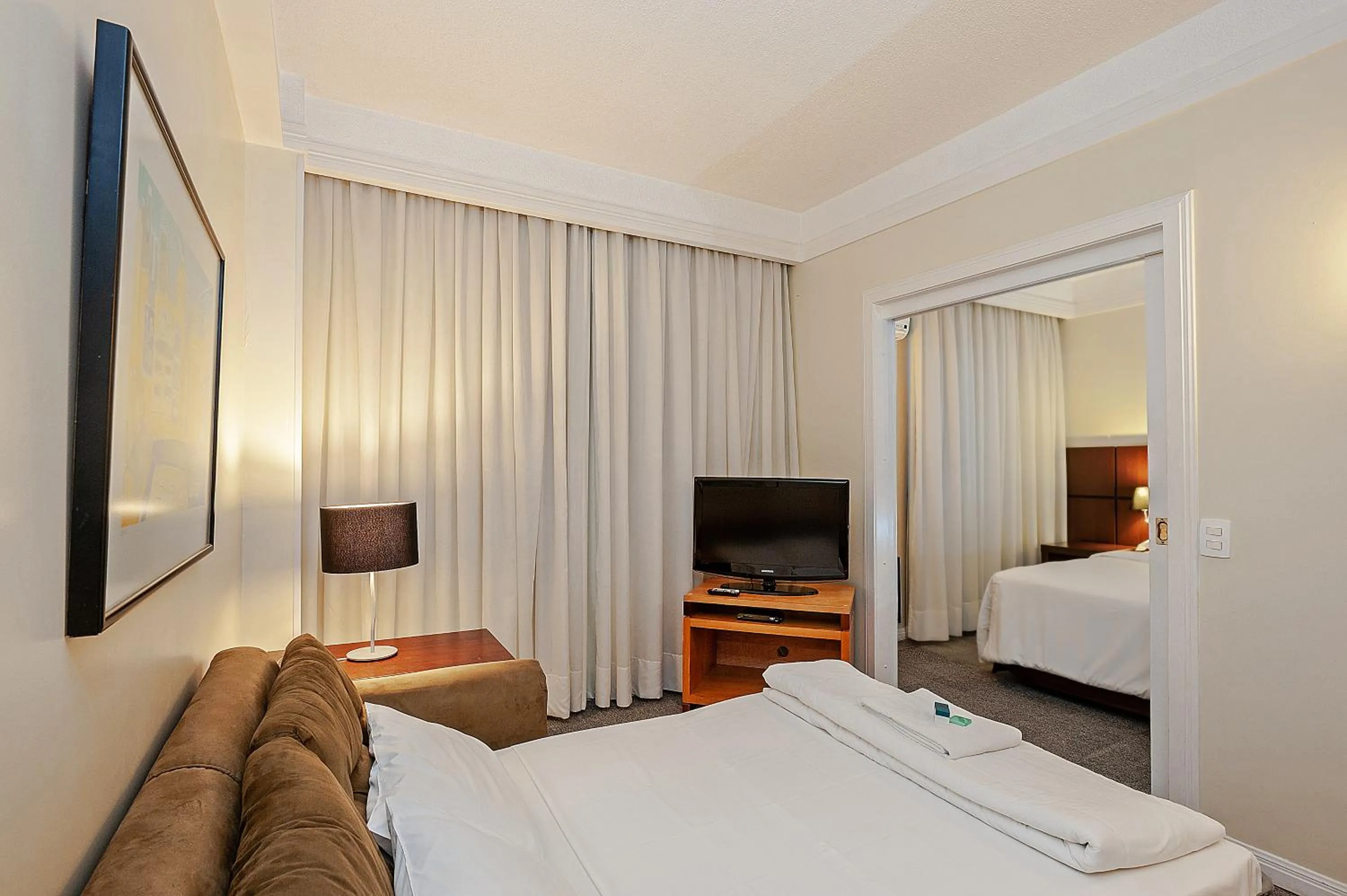 Bed in Slaviero Curitiba Shopping