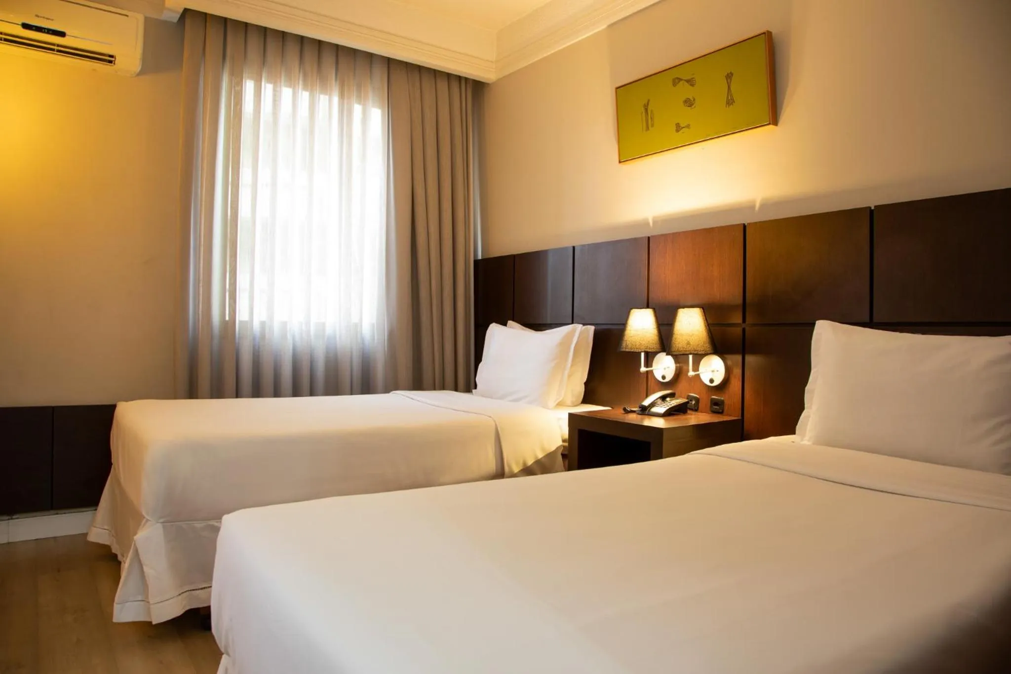 Bed in Slaviero Curitiba Shopping