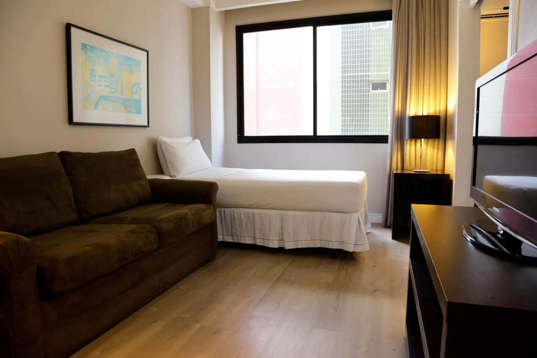 Bed in Slaviero Curitiba Shopping