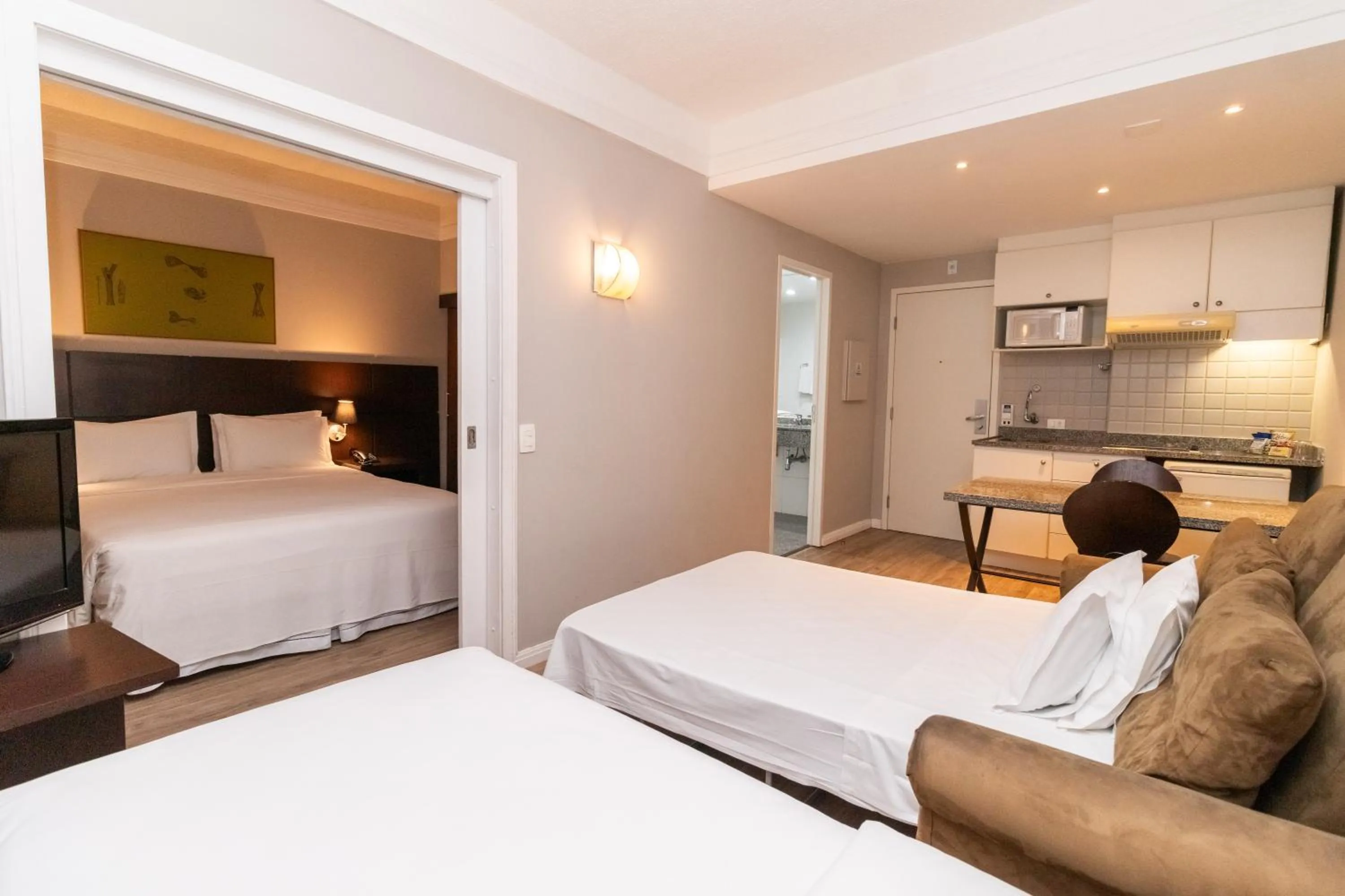 Bed in Slaviero Curitiba Shopping