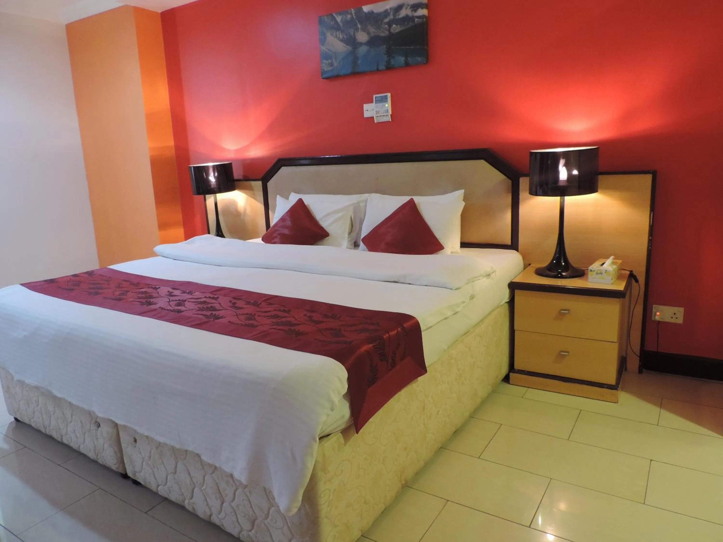 Bedroom in Mayfair Hotel