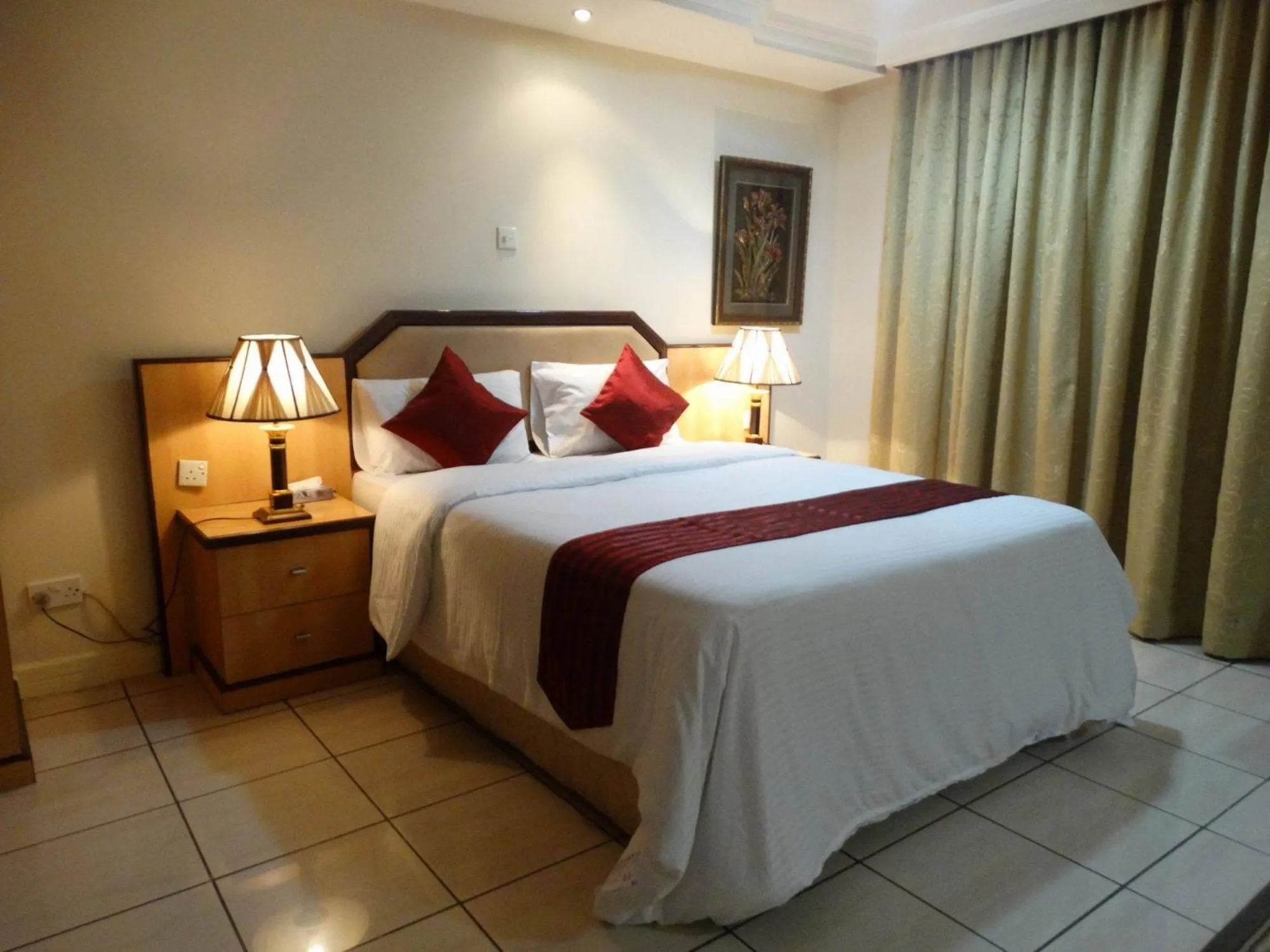 Bedroom in Mayfair Hotel