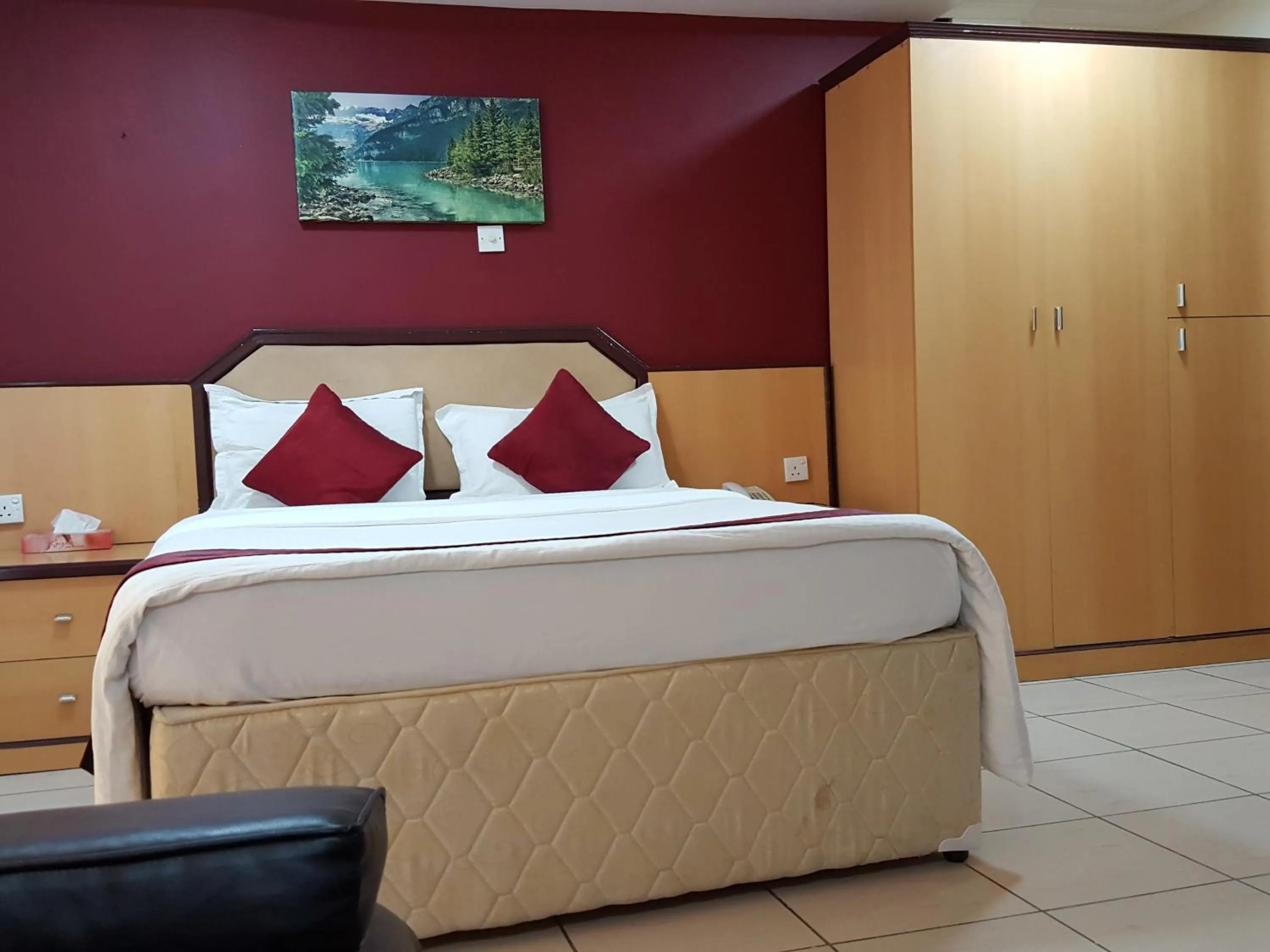 Bedroom in Mayfair Hotel