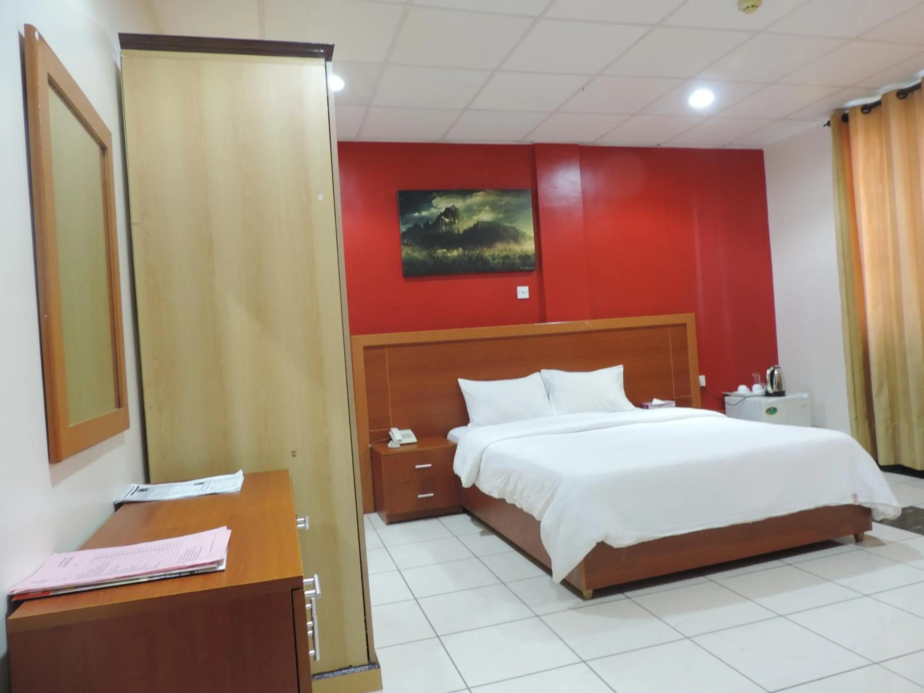 Bedroom in Mayfair Hotel