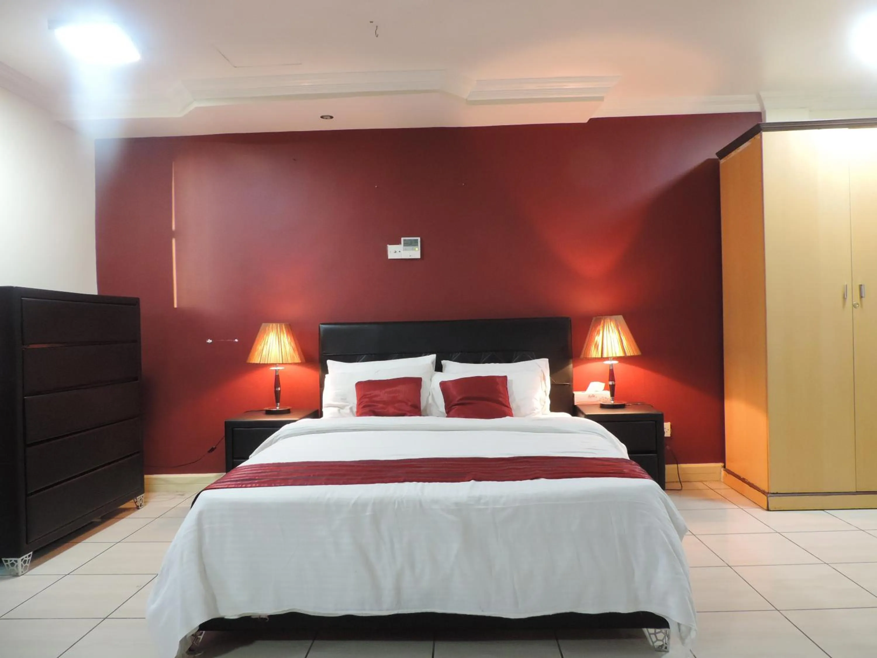 Bedroom in Mayfair Hotel