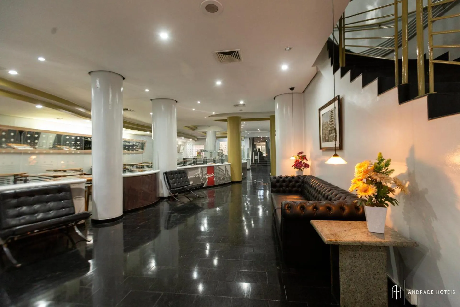 Lobby or reception in Rede Andrade Braz