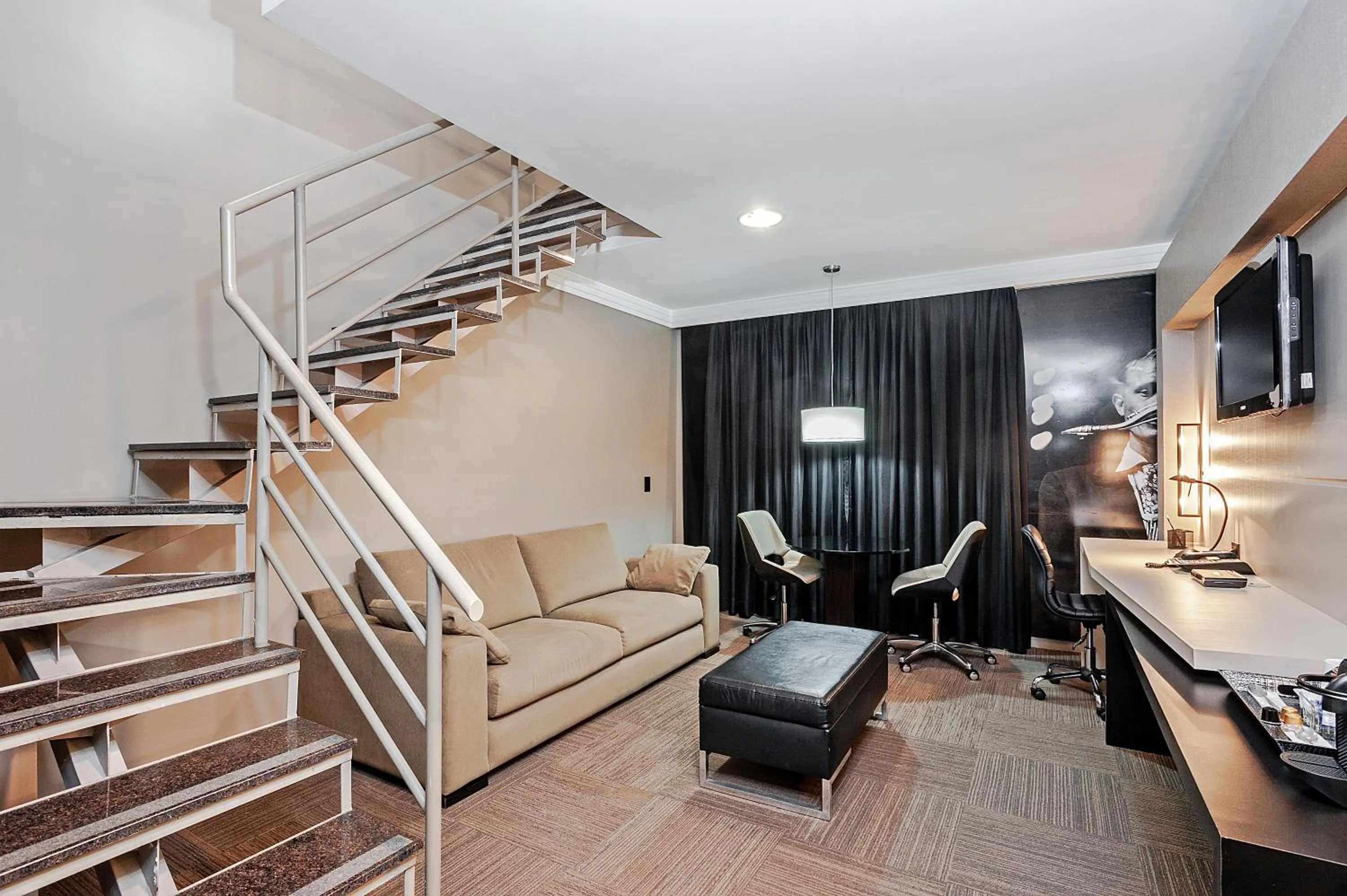 Photo of the whole room in Full Jazz by Slaviero Hotéis