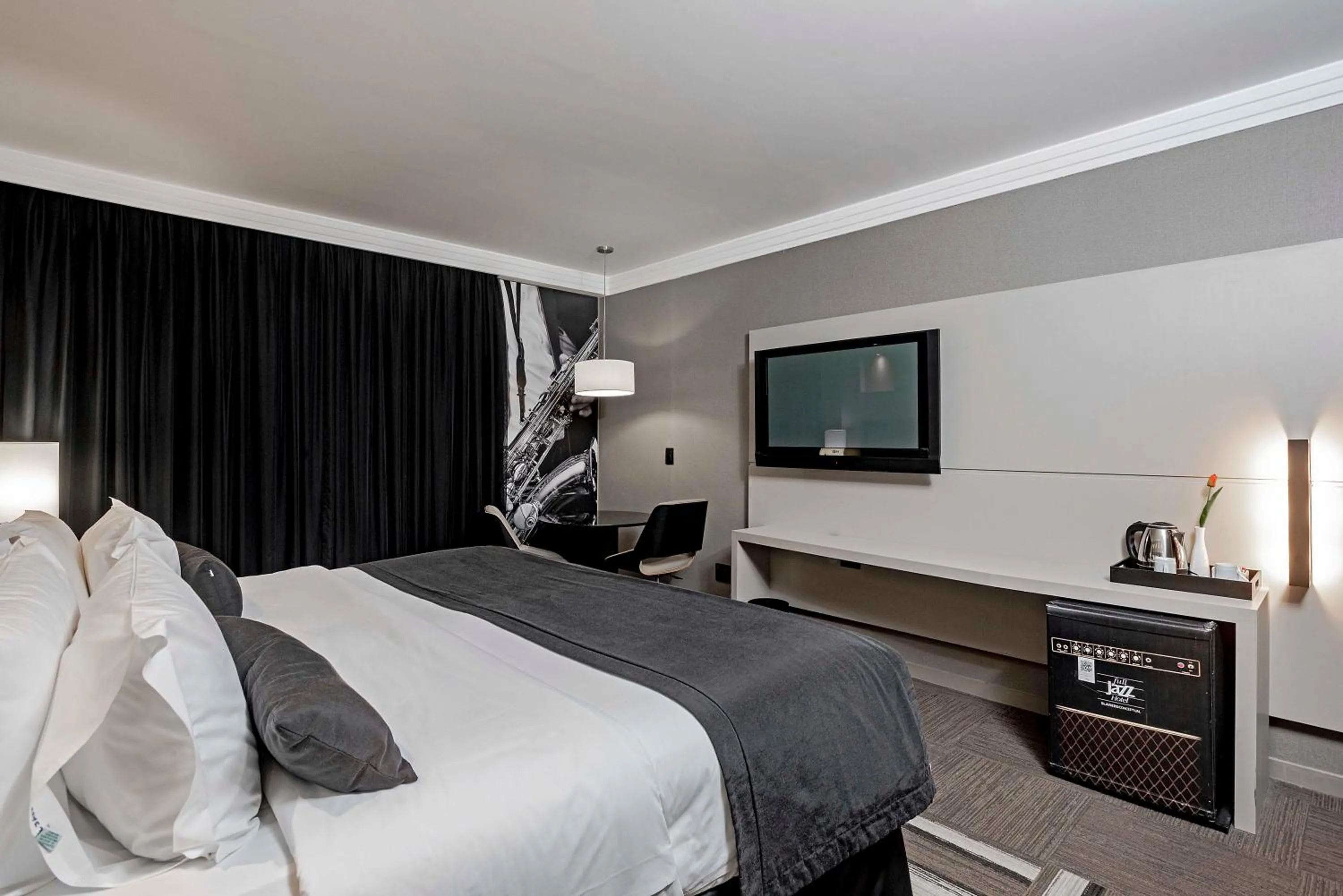 Bed in Full Jazz by Slaviero Hotéis