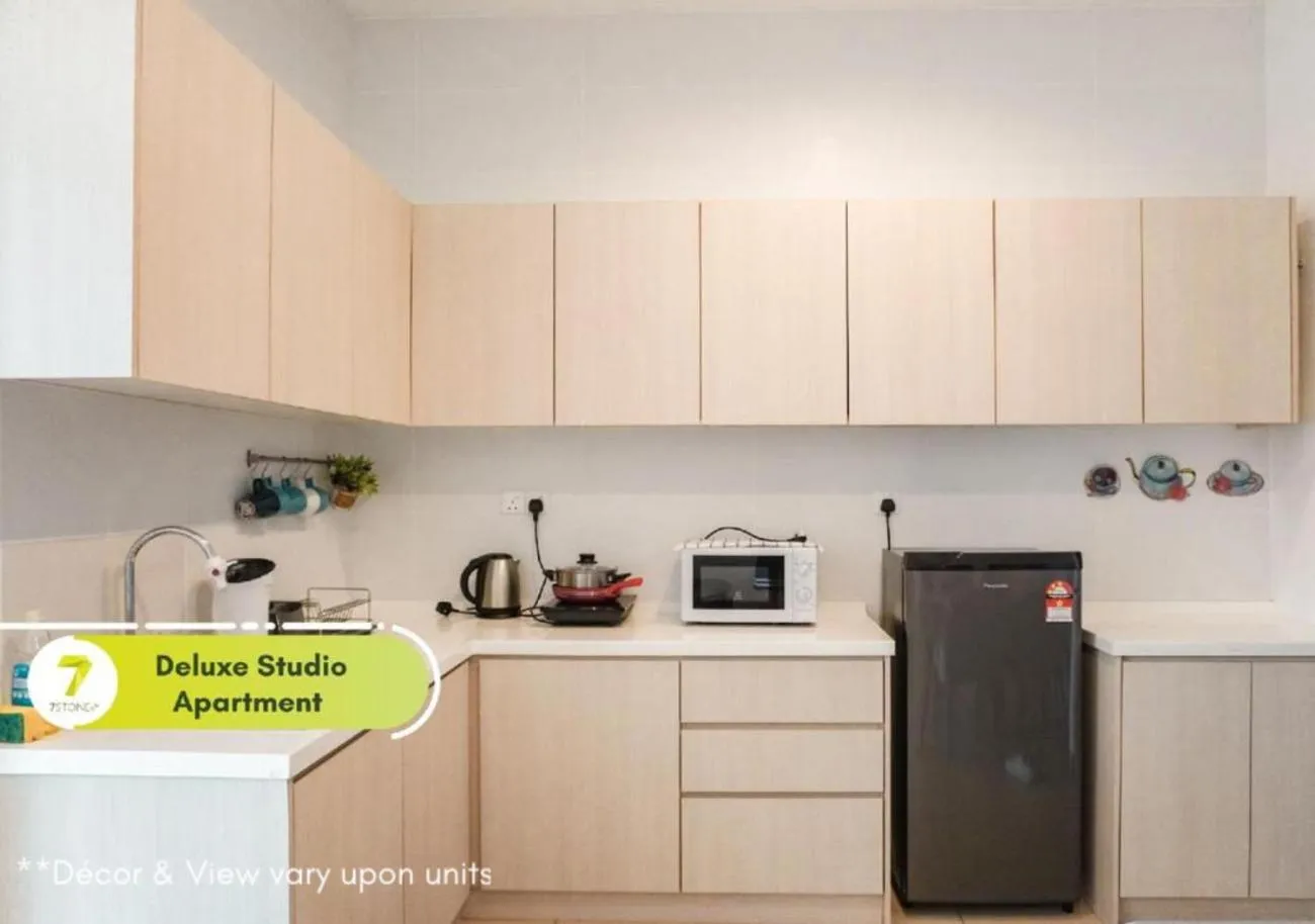 Kitchen or kitchenette in 7Stonez Residences Midhills Genting Highlands
