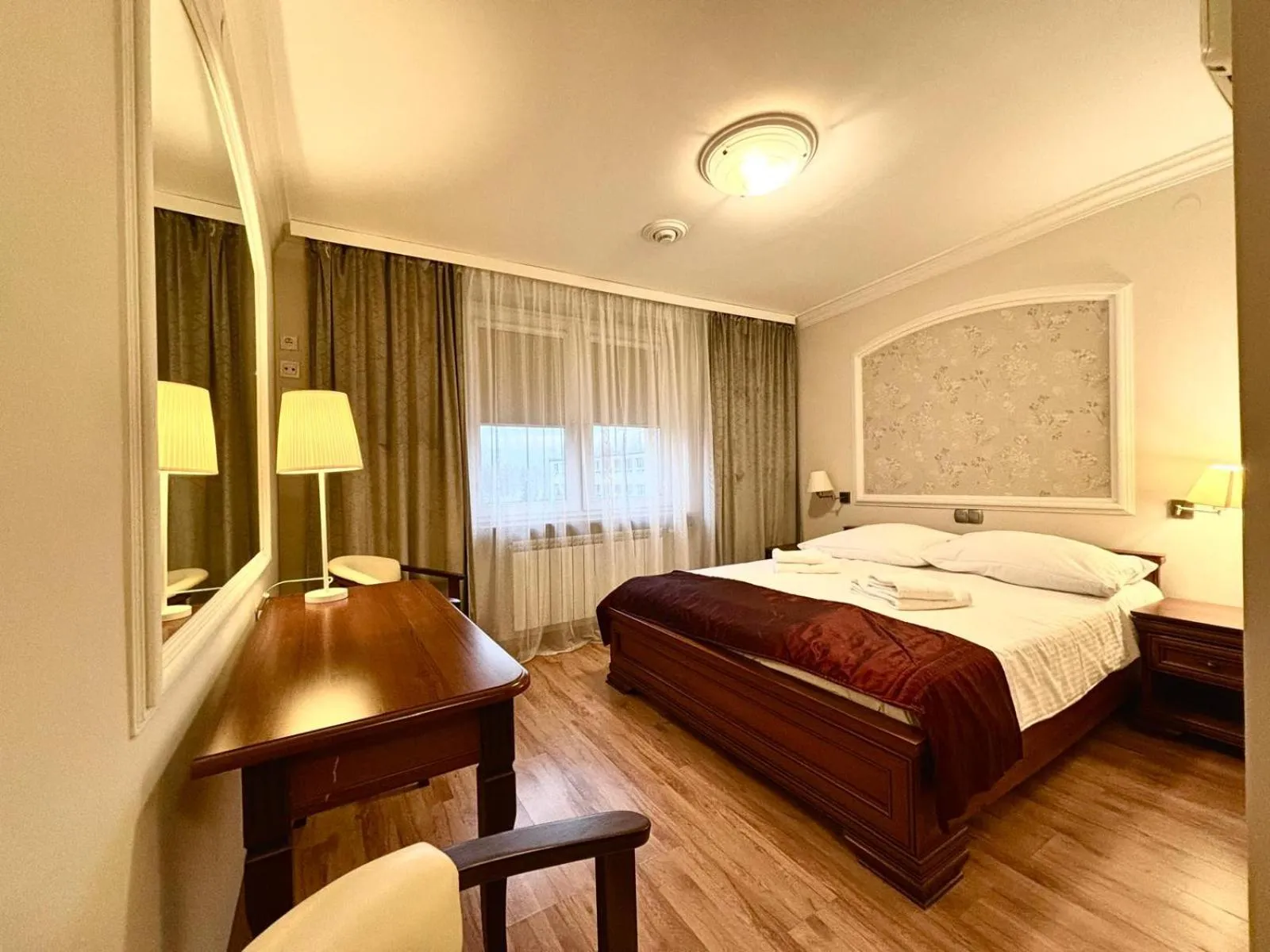 Bed in Cumulus Hotel