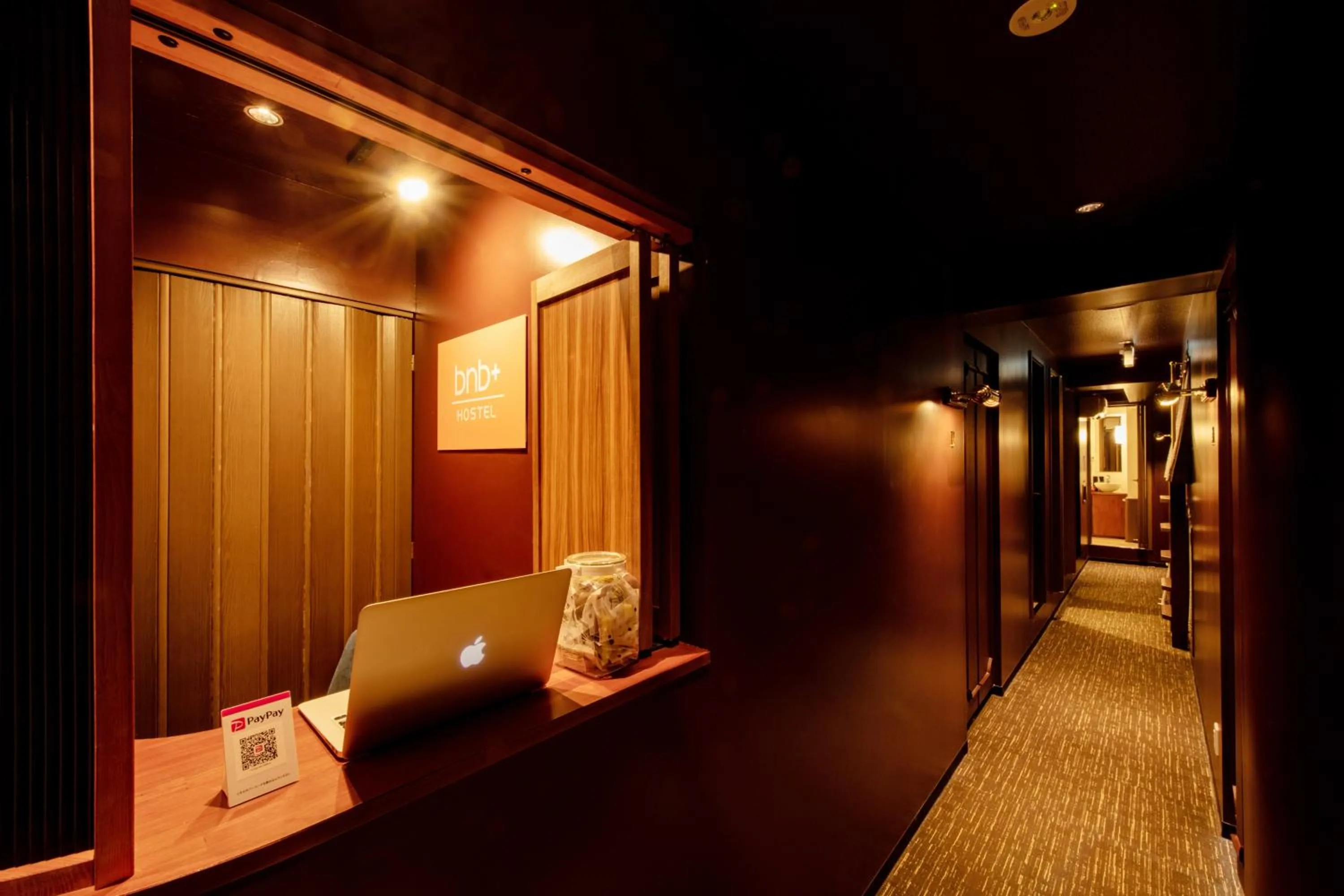 Lobby or reception in bnb+ Ueno Okachimachi