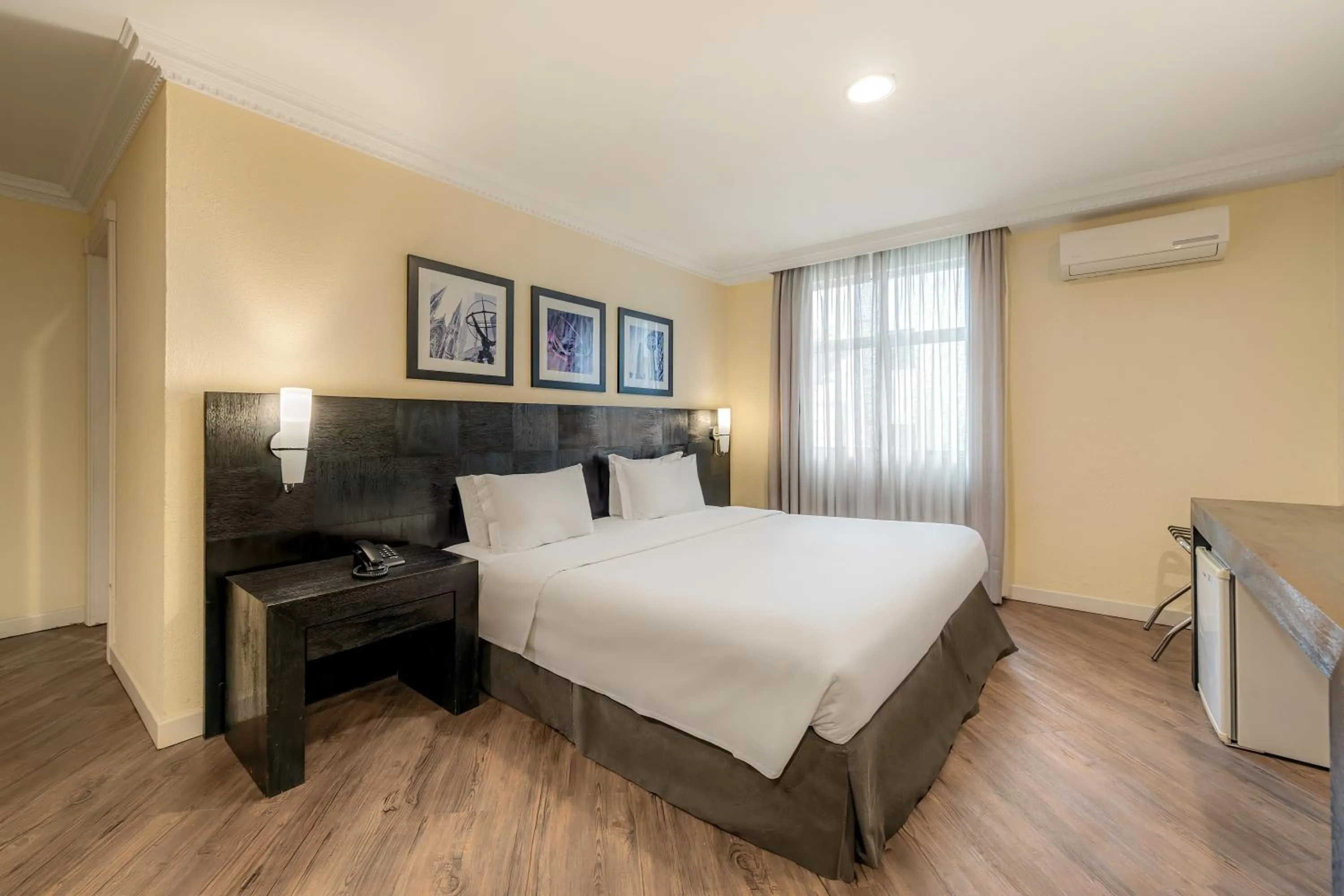 Bed in Rockefeller by Slaviero Hotéis