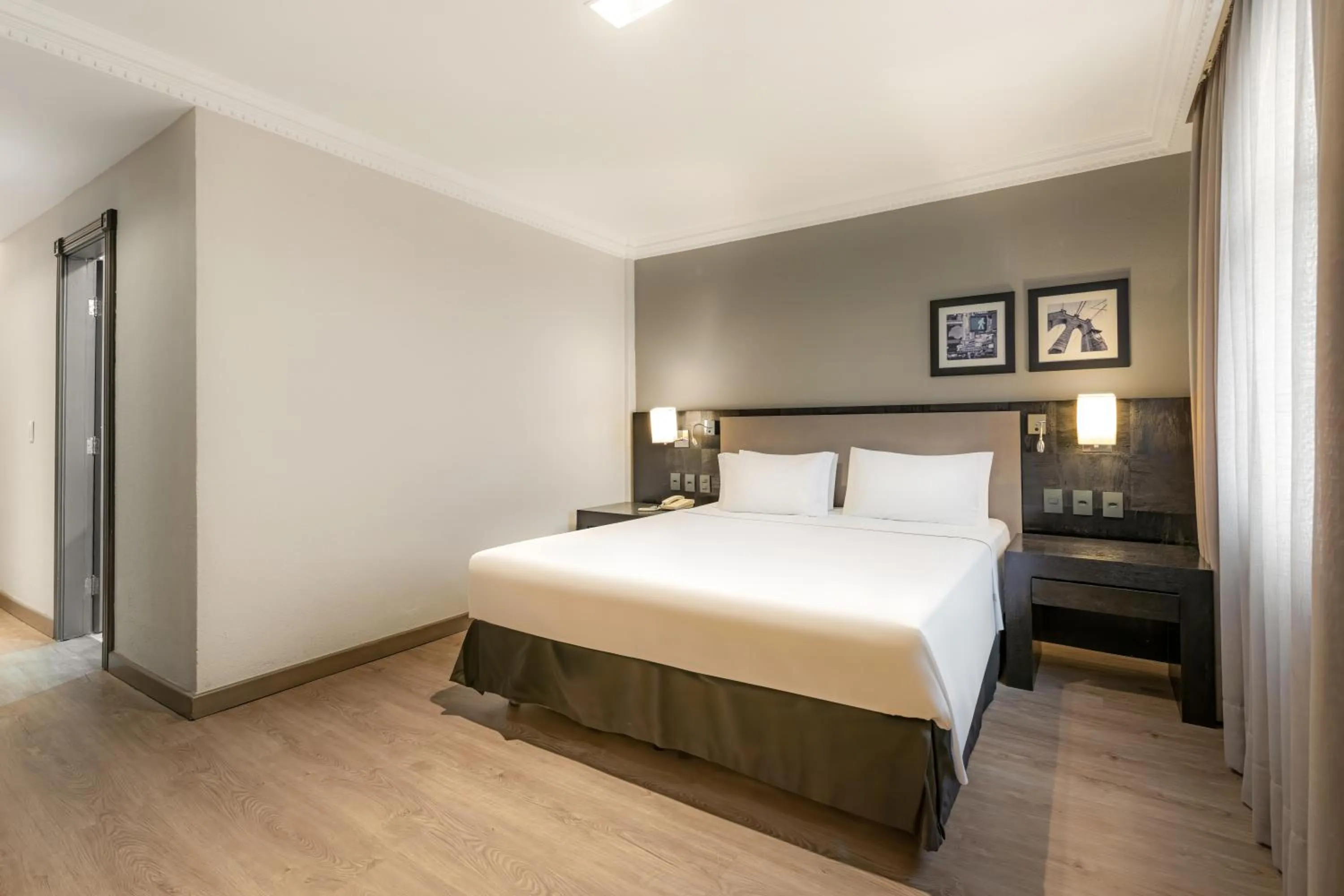 Bed in Rockefeller by Slaviero Hotéis