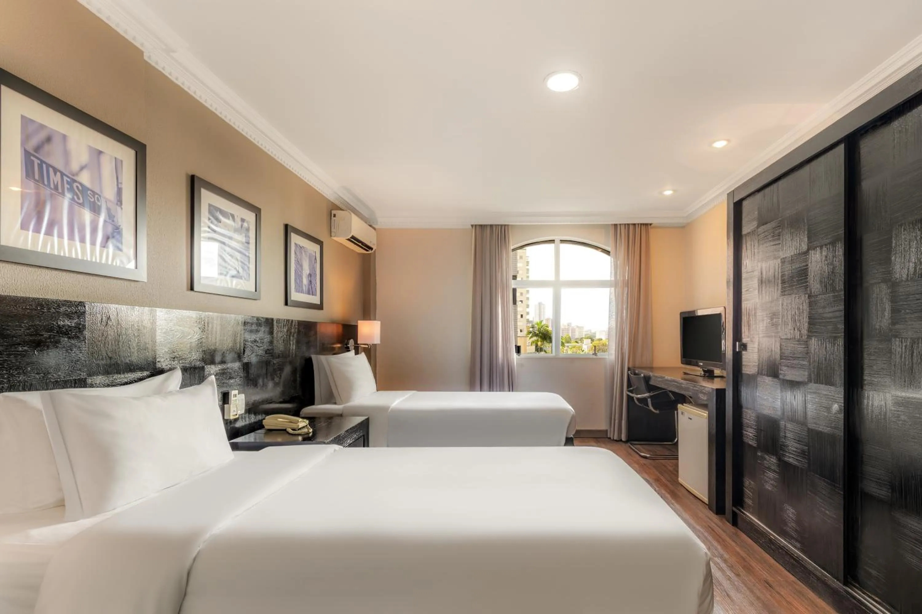 Bed in Rockefeller by Slaviero Hotéis