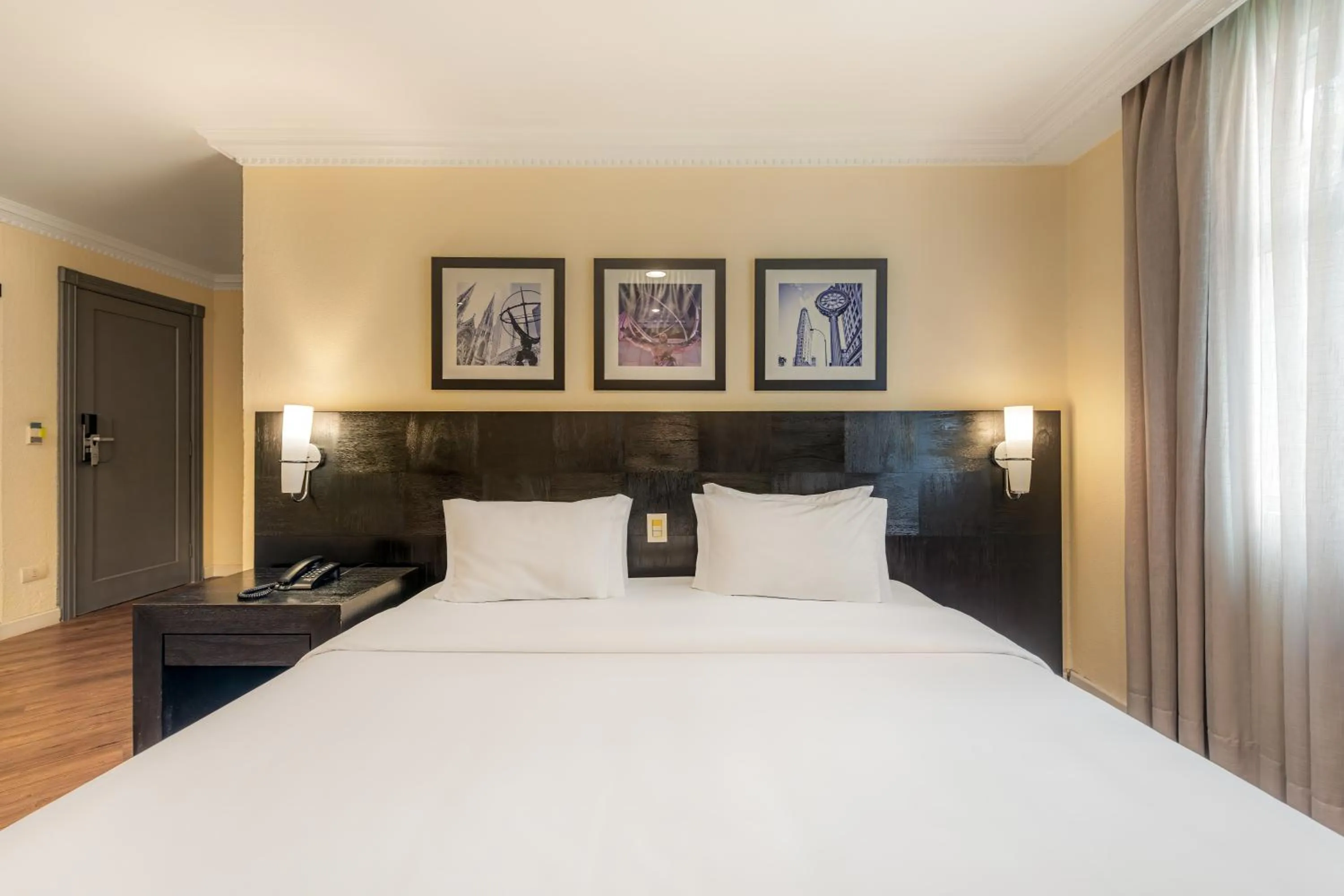 Bed in Rockefeller by Slaviero Hotéis