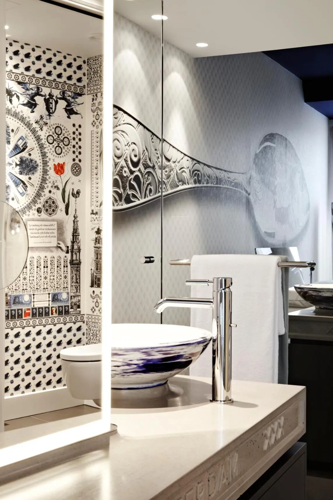 Bathroom in Andaz Amsterdam, Prinsengracht, By Hyatt