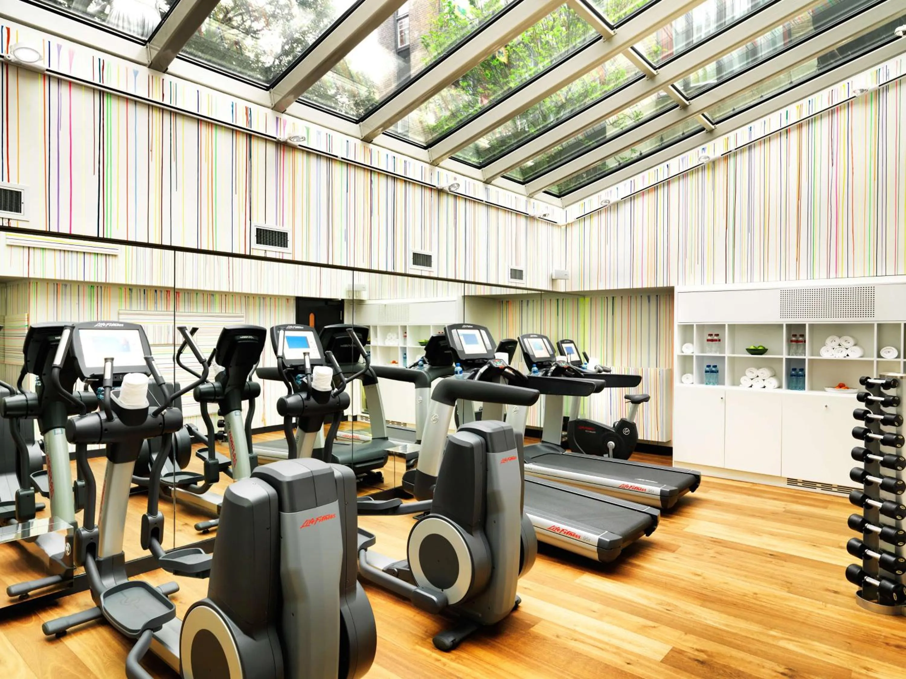 Fitness centre/facilities in Andaz Amsterdam, Prinsengracht, By Hyatt
