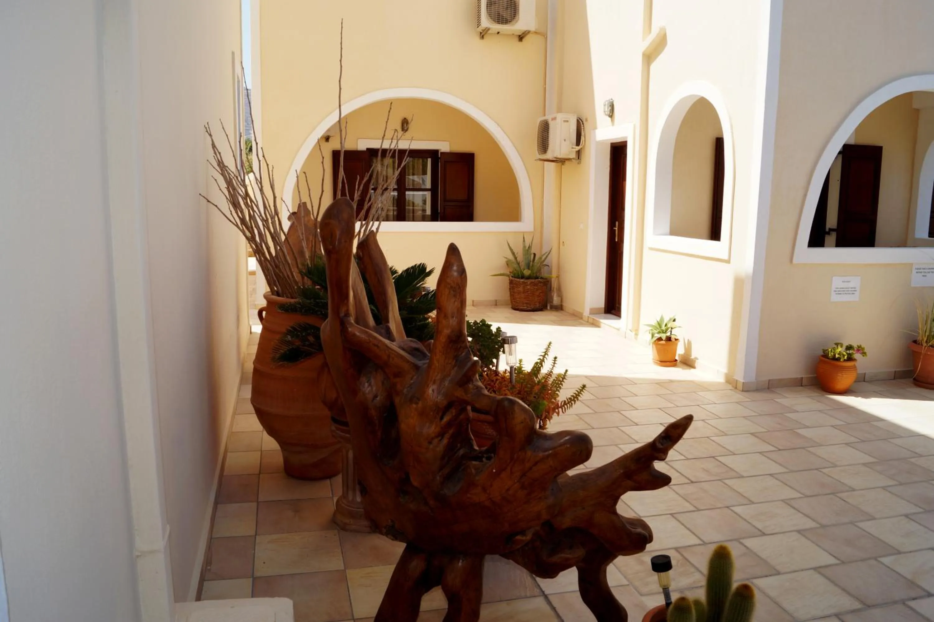 Decorative detail in Villa Angira