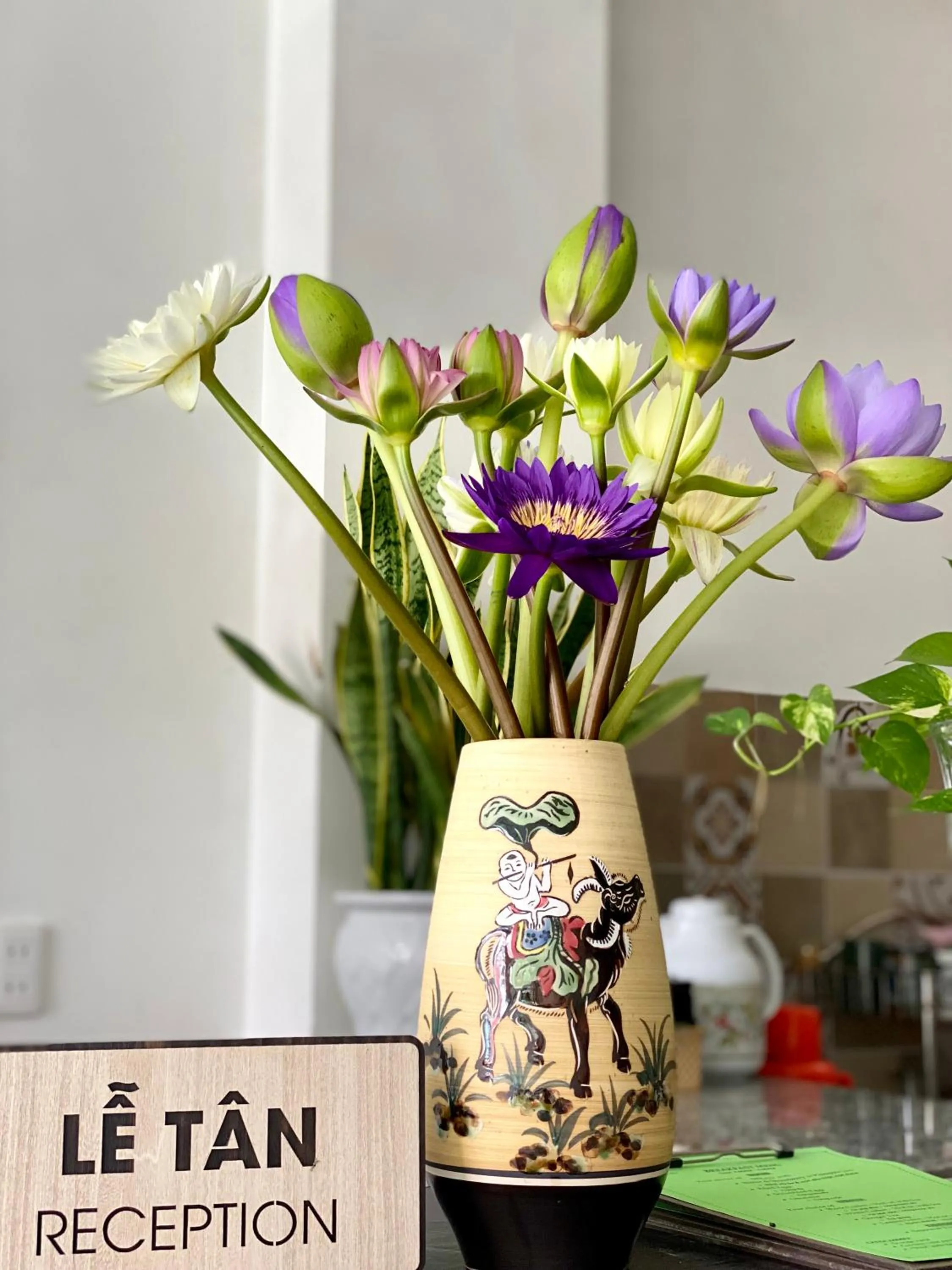 Lobby or reception in Rice River Villa - Hoi An