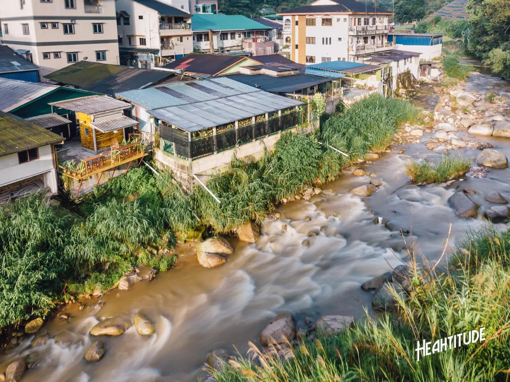 Bird's eye view in Heahtitude - Children Not Allowed