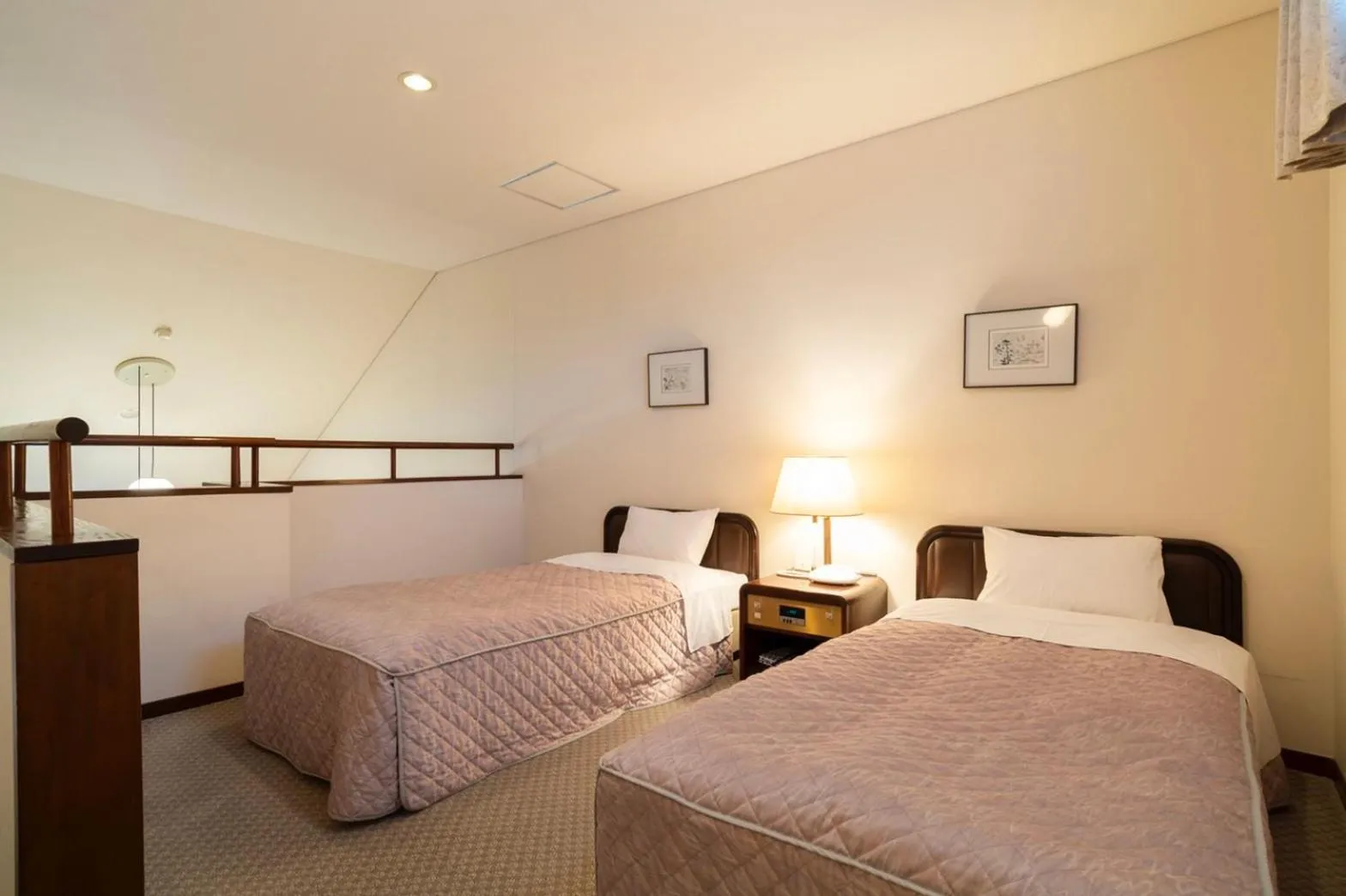 Photo of the whole room, Bed in HOLIDAY VILLA Hotel & Resort KARUIZAWA