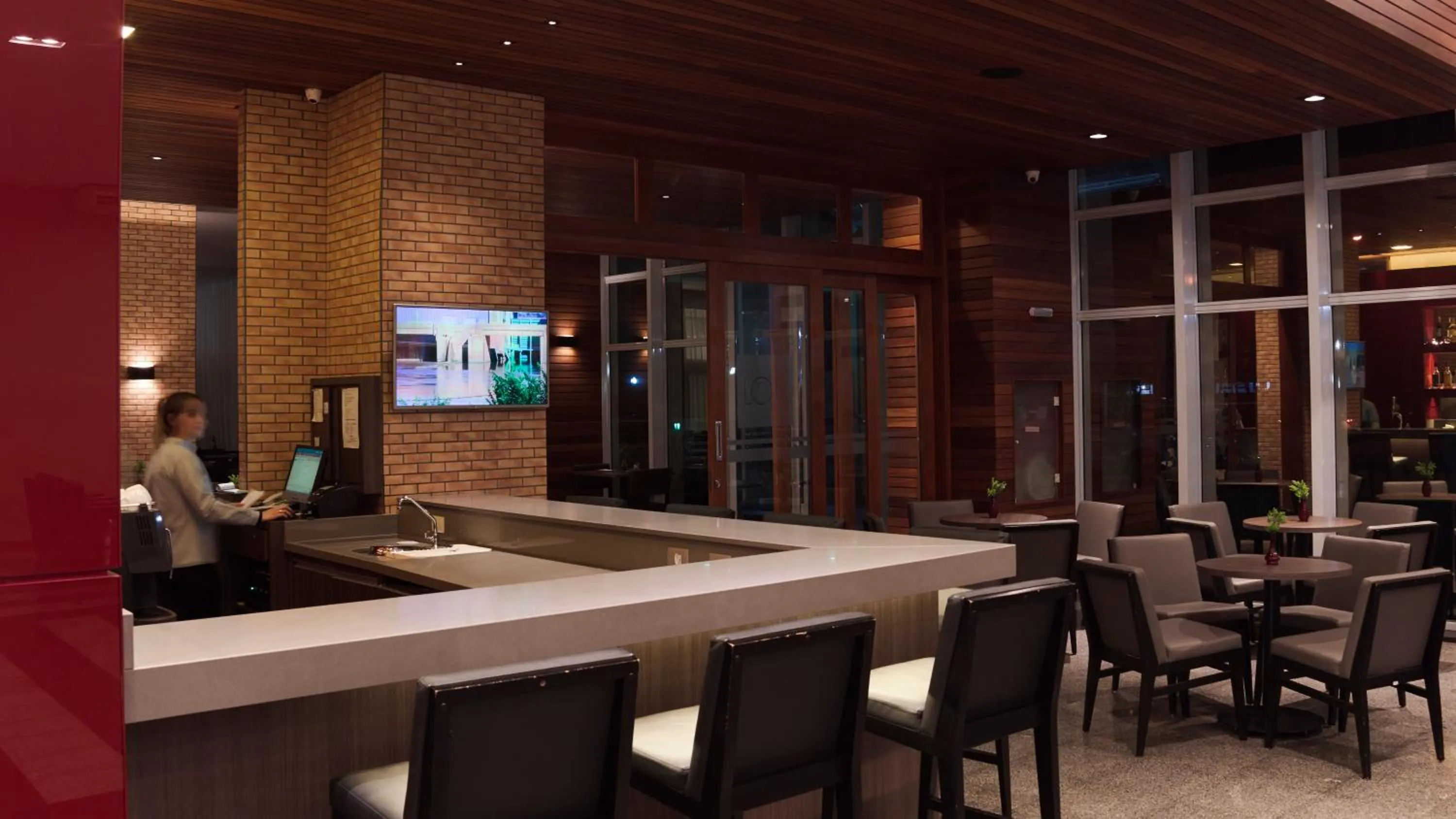 Lounge or bar in Bourbon Convention Hotel Ponta Grossa