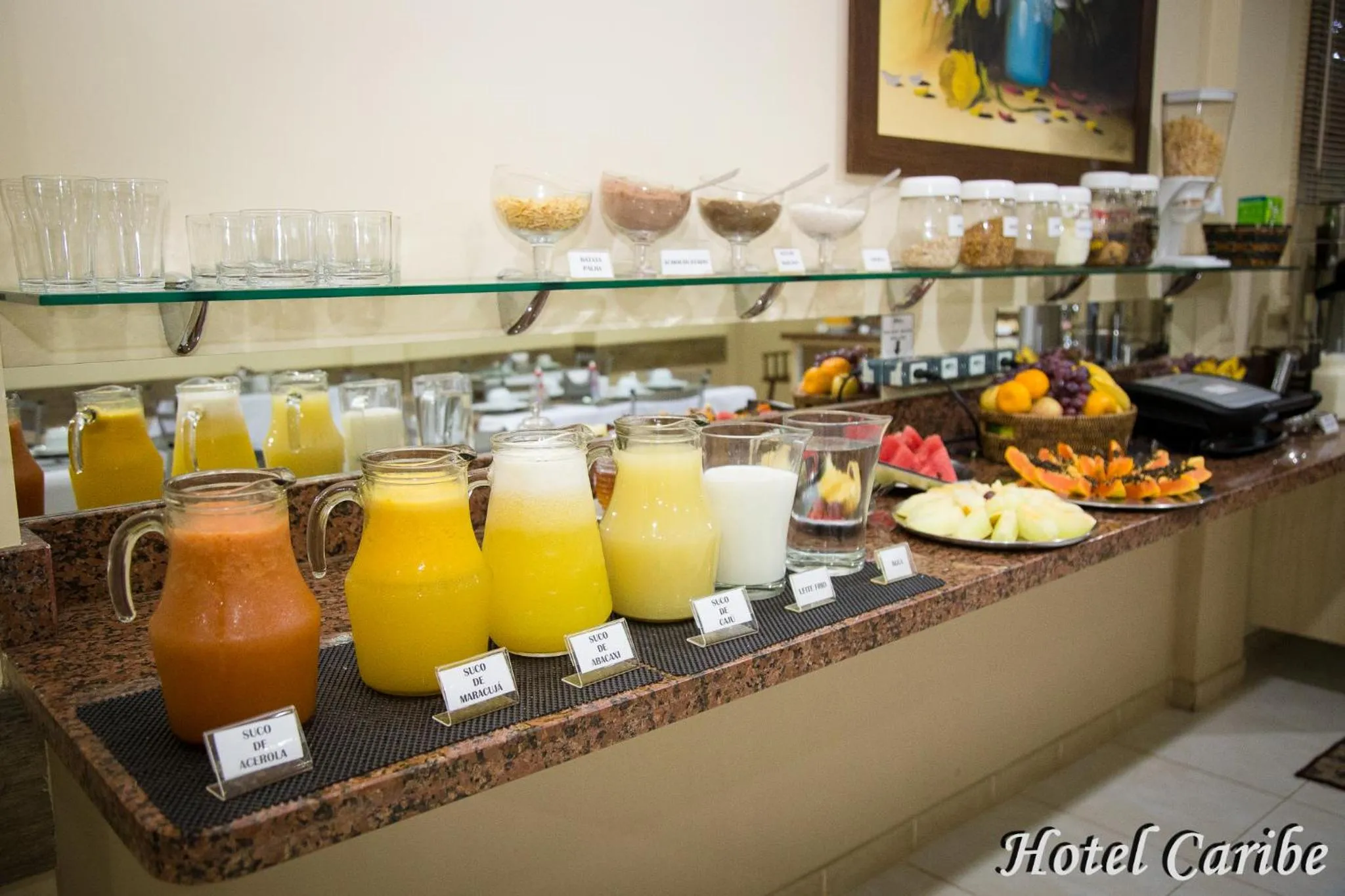 Breakfast in Hotel Caribe