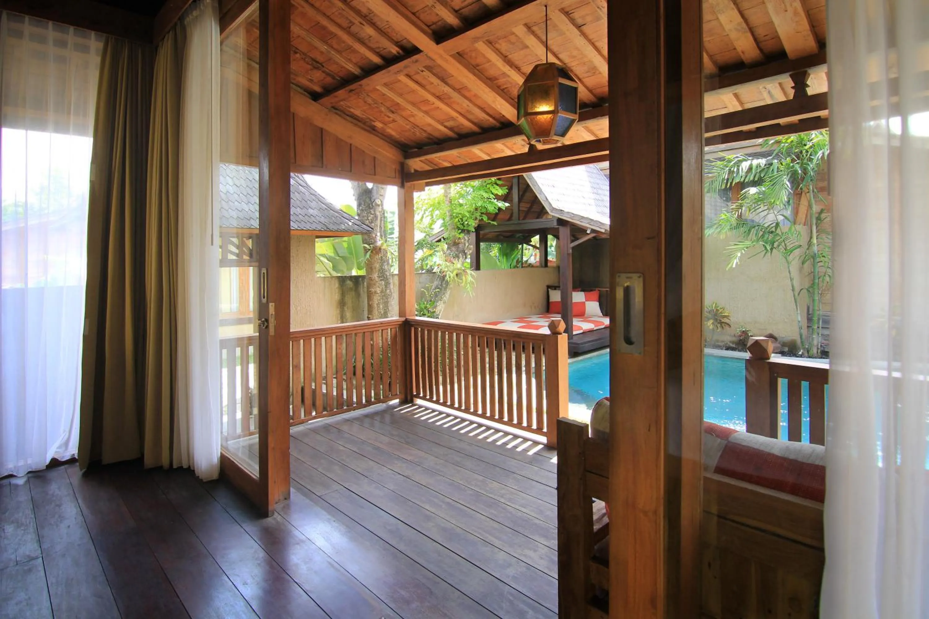 Balcony/Terrace in Taulan Villa by Social Hideout