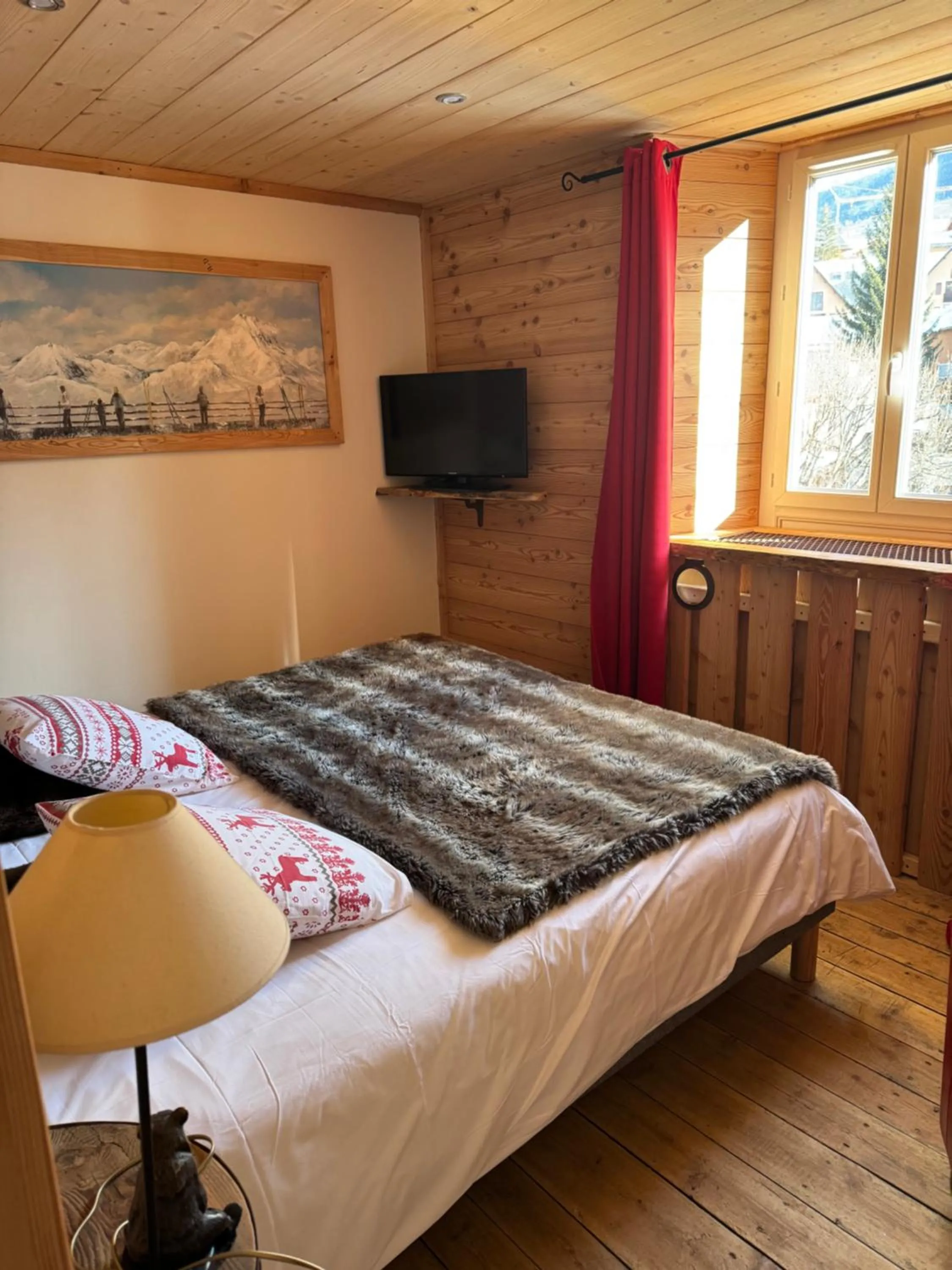 Bed in Hôtel Restaurant de la Chaussée