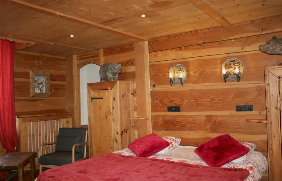 Bed in Hôtel Restaurant de la Chaussée