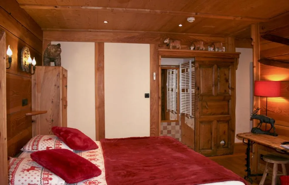 Bed in Hôtel Restaurant de la Chaussée