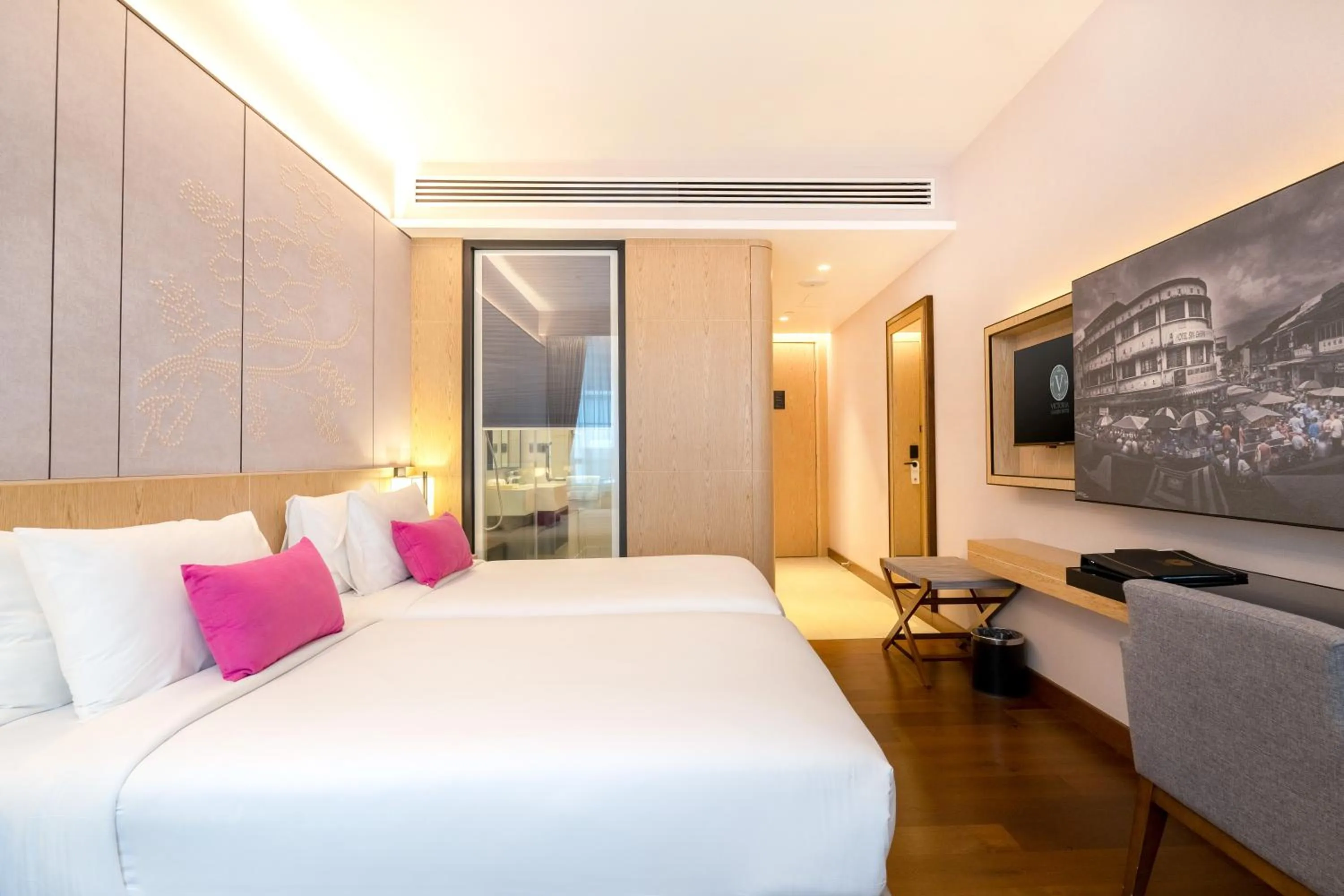 Bed in Victoria Garden Hotel