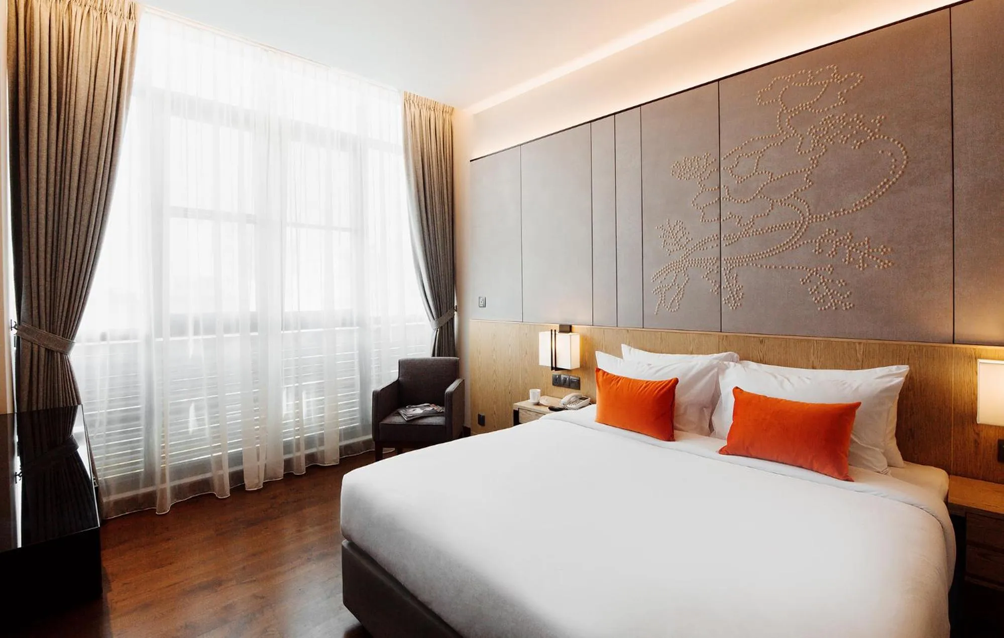 Bed in Victoria Garden Hotel