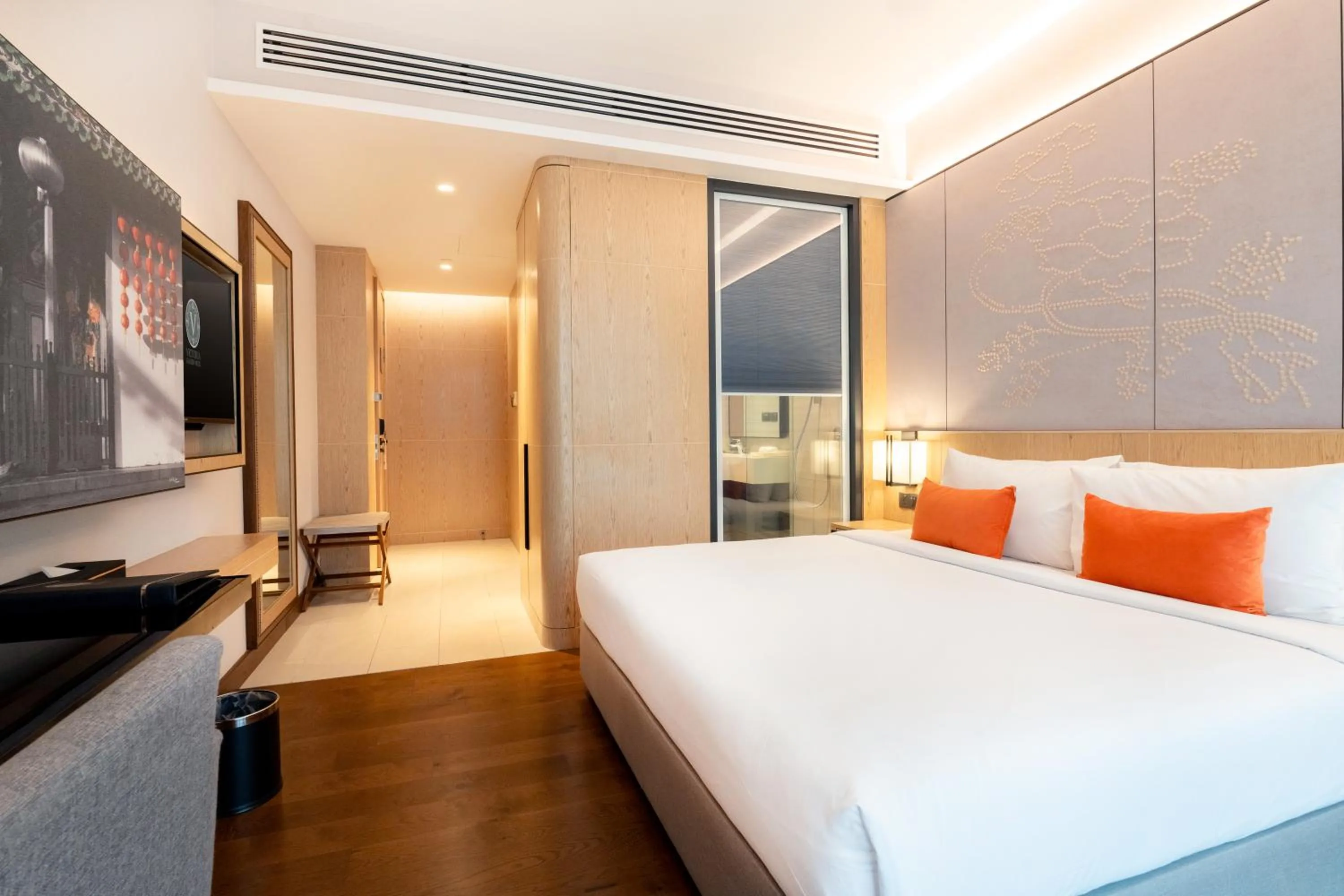 Bed in Victoria Garden Hotel