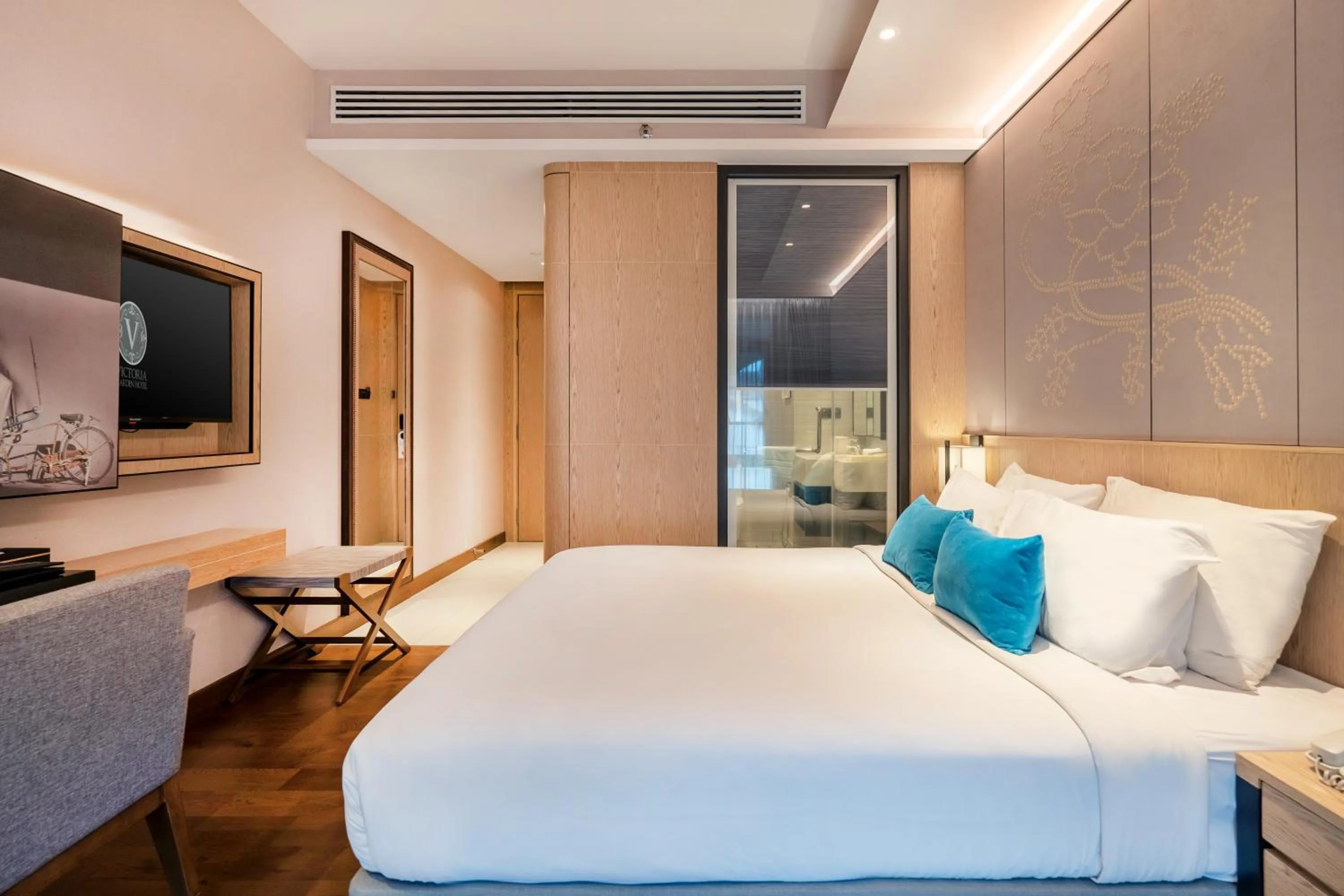 Bed in Victoria Garden Hotel