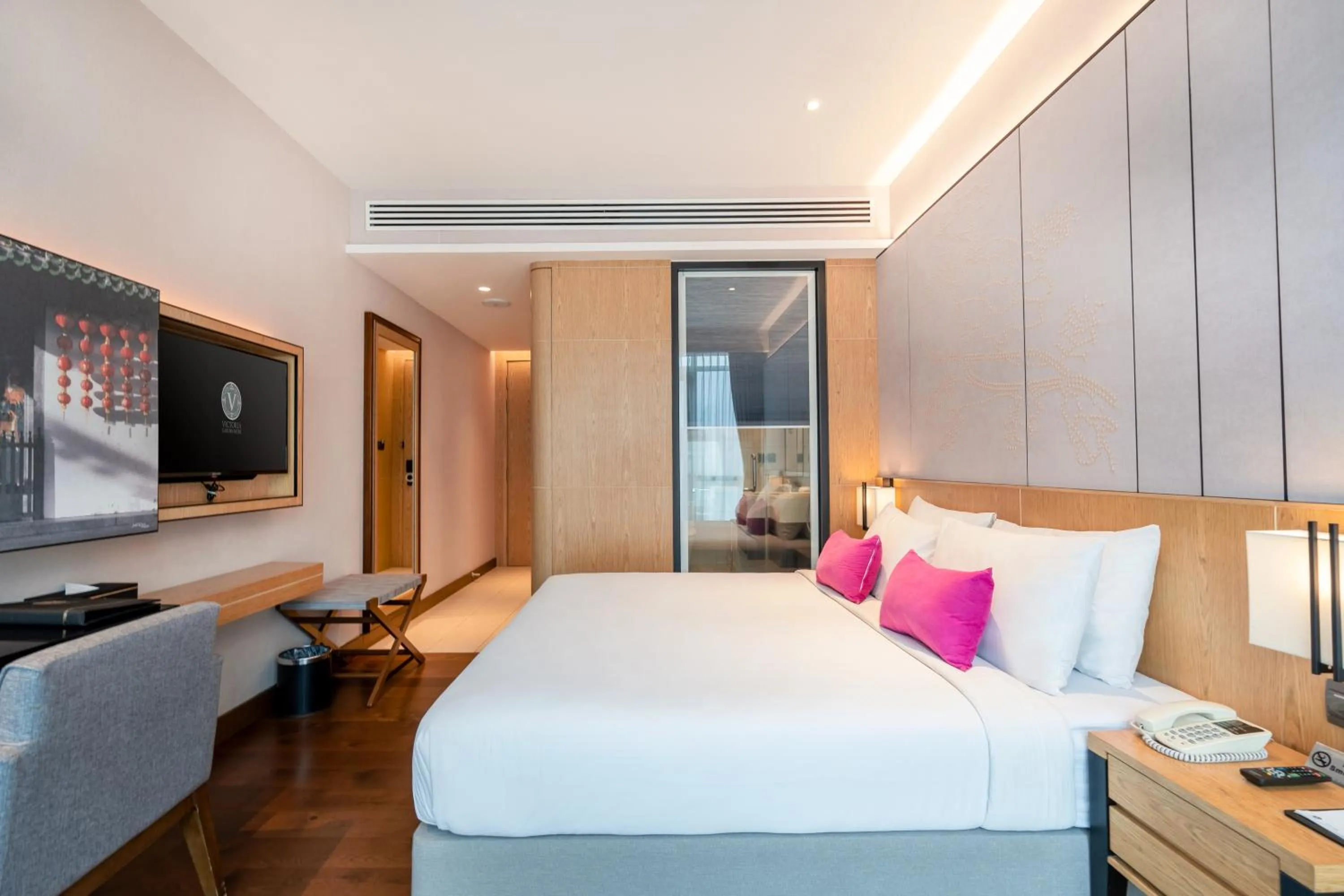 Bed in Victoria Garden Hotel