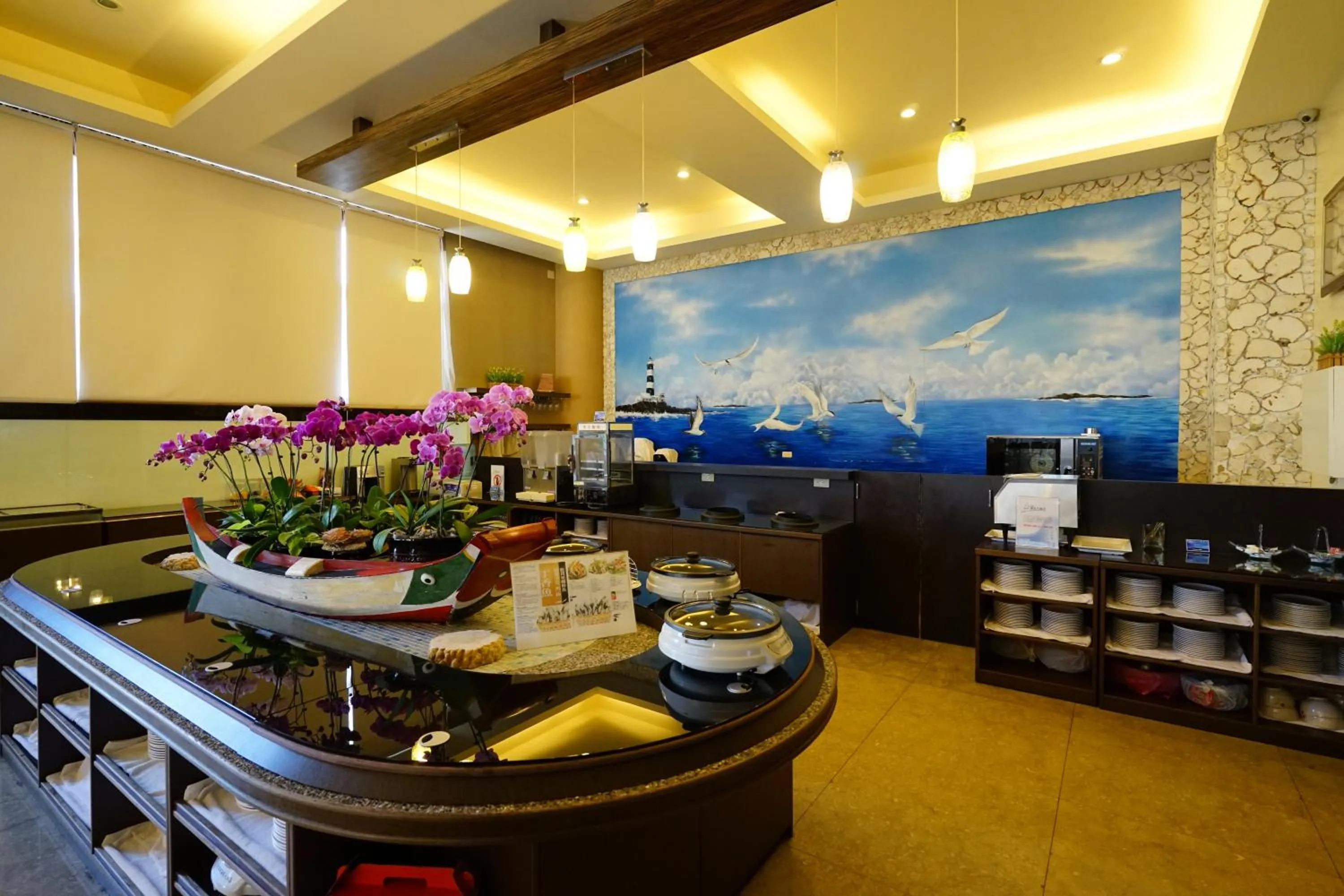 Breakfast in Hai Yue Hotel