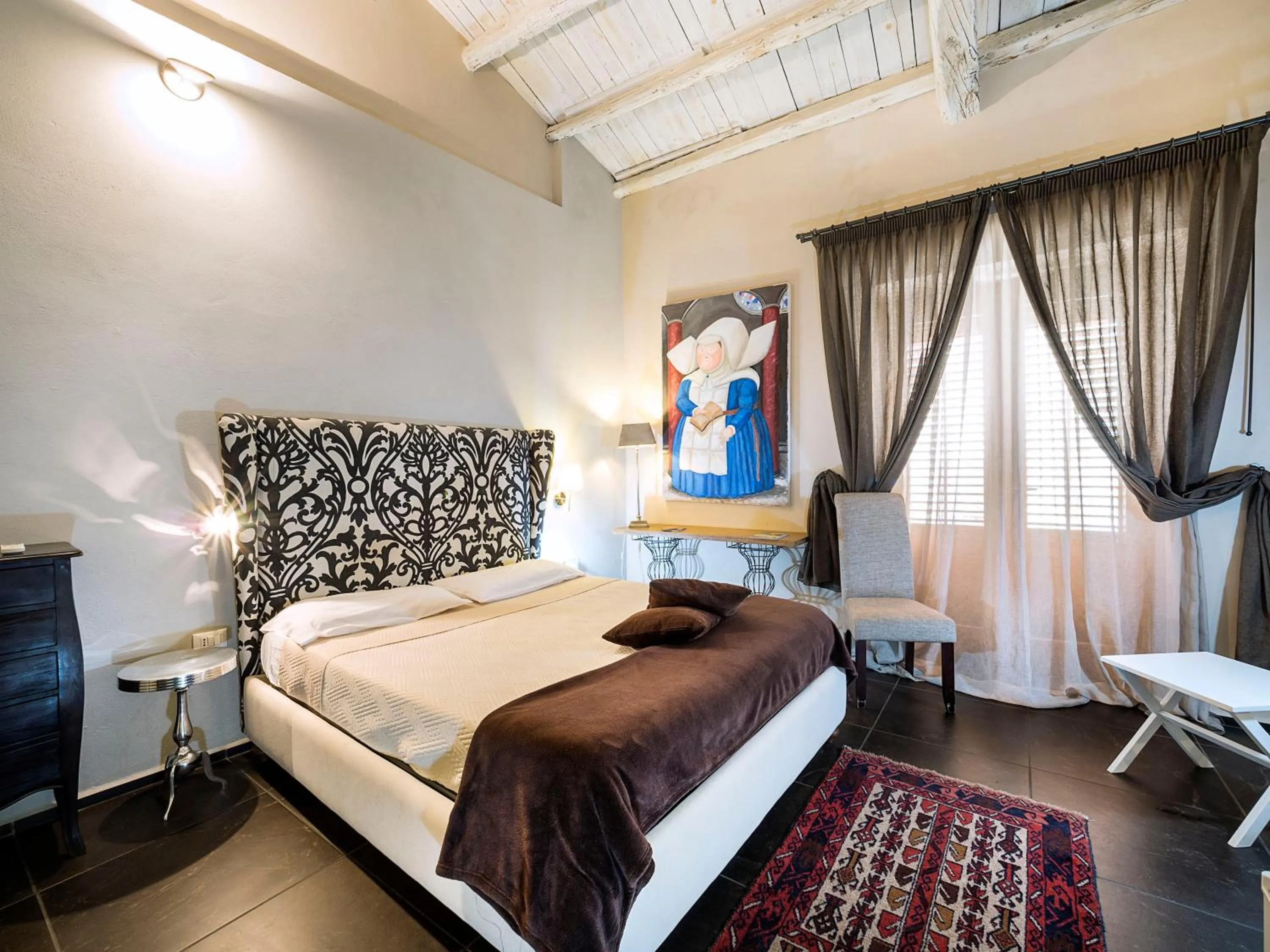 Bedroom, Bed in Il Giardino di Ballarò Boutique B&B