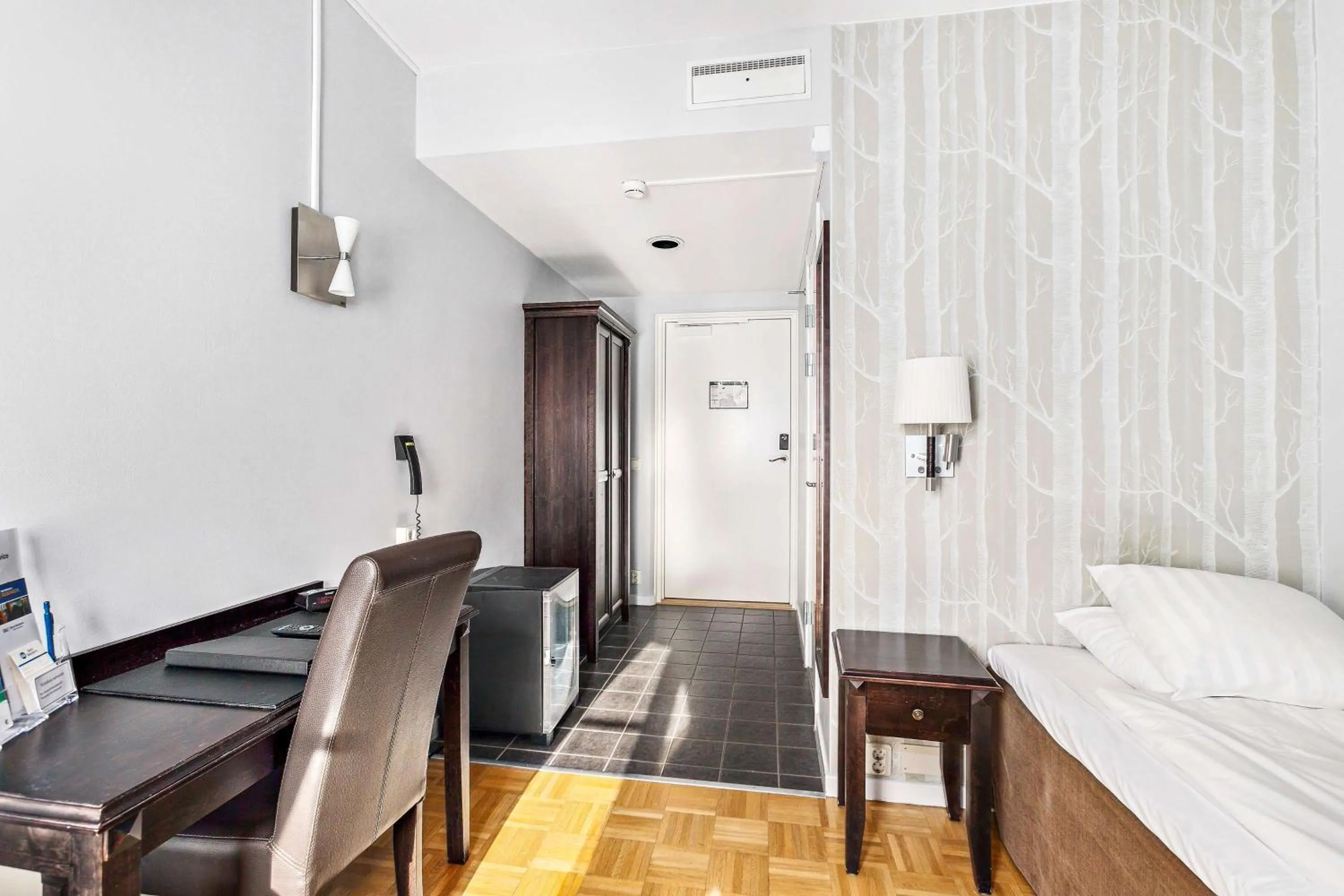 Bedroom, Bed in Vimmerby Stadshotell, WorldHotels Crafted